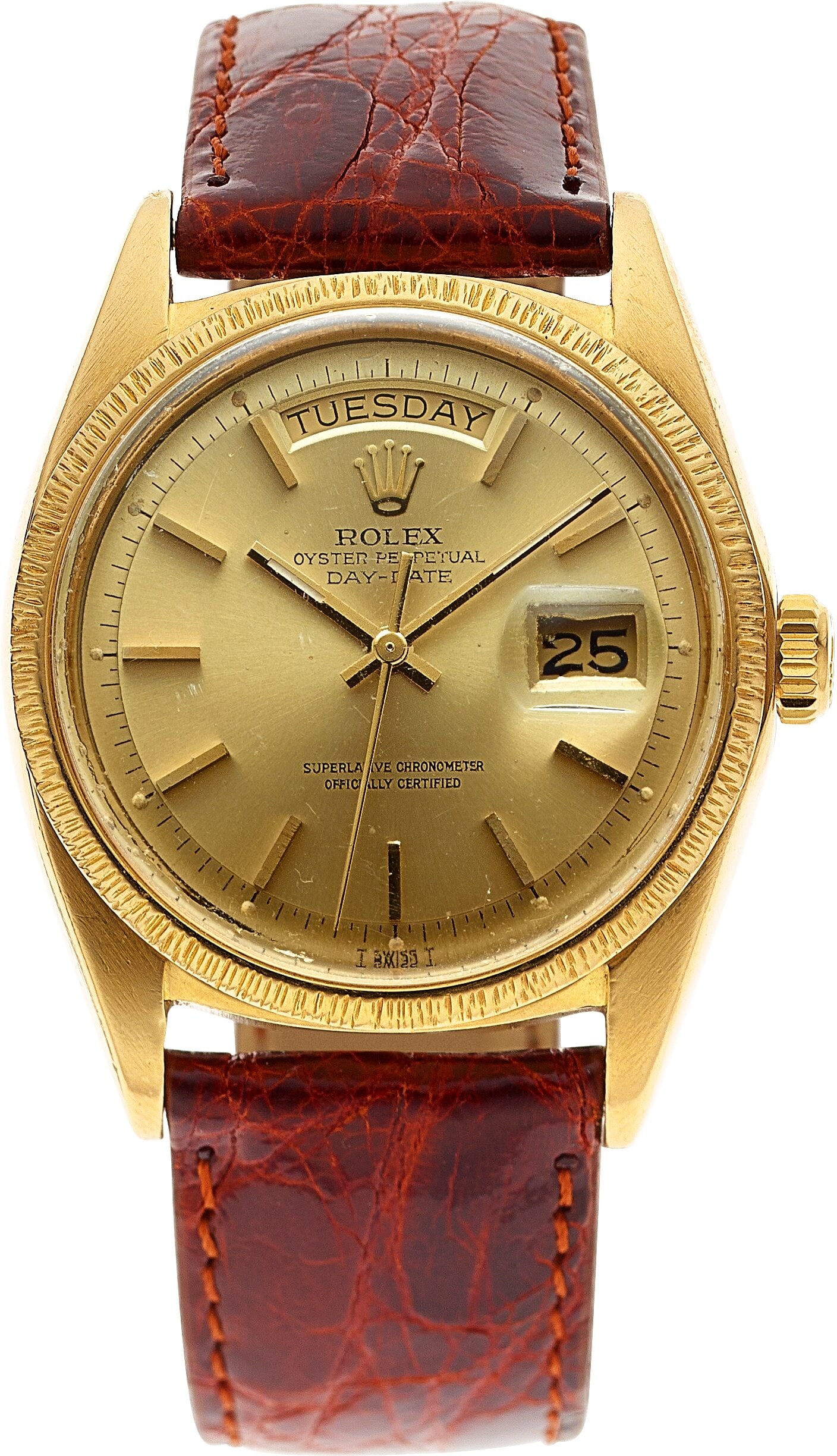 Rolex Oyster Perpetual Day-Date 18k Yellow Gold, (1 of 4)