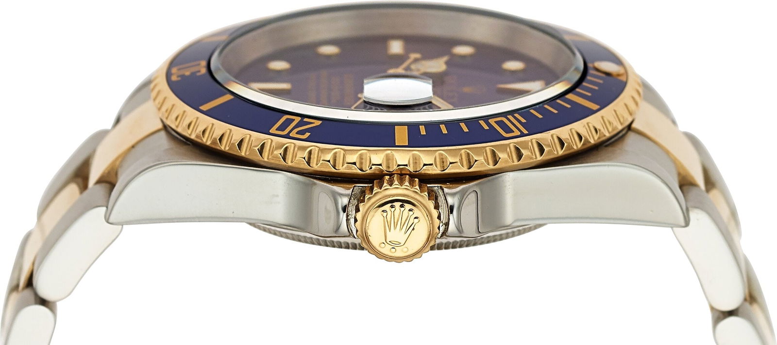 Rolex Date Submariner, Two Tone, Blue Dial, Ref. - 2