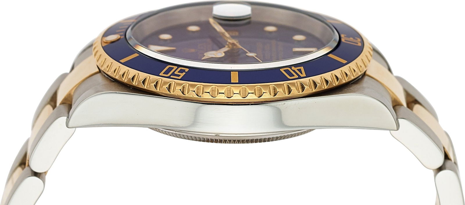 Rolex Date Submariner, Two Tone, Blue Dial, Ref. - 3