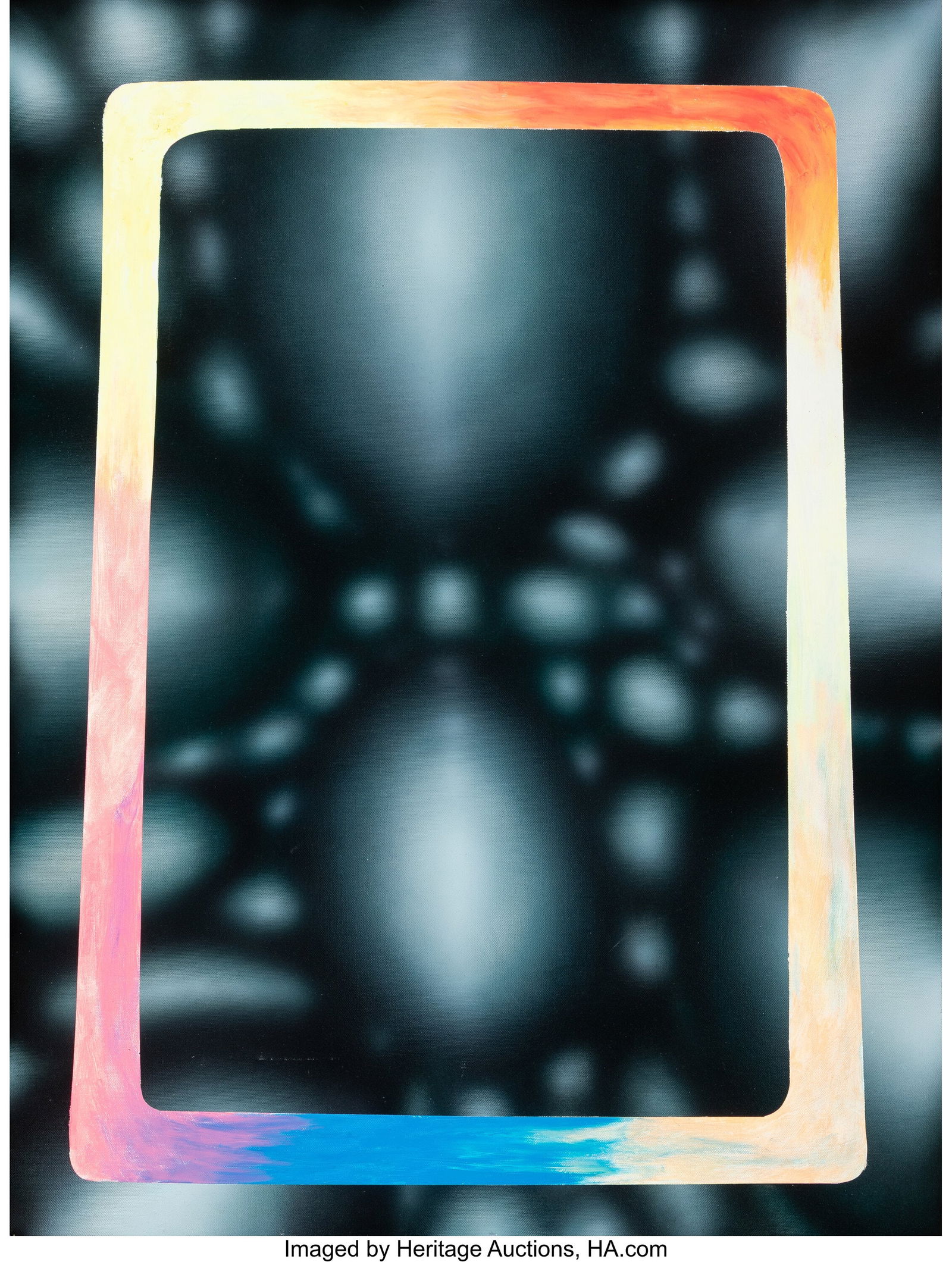 Erik Foss (b. 1973) Blue Magik, 2020 Airbrushed (1 of 3)