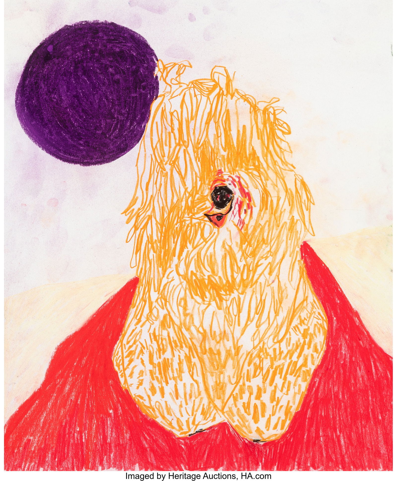 Susumu Kamijo (b. 1975) Untitled Oil stick on wo: Susumu Kamijo (b. 1975) Untitled Oil stick on wove paper 16-3/4 x 13-3/4 inches (42.5 x 35.1 cm) (sheet) HID03101062020 © 2026