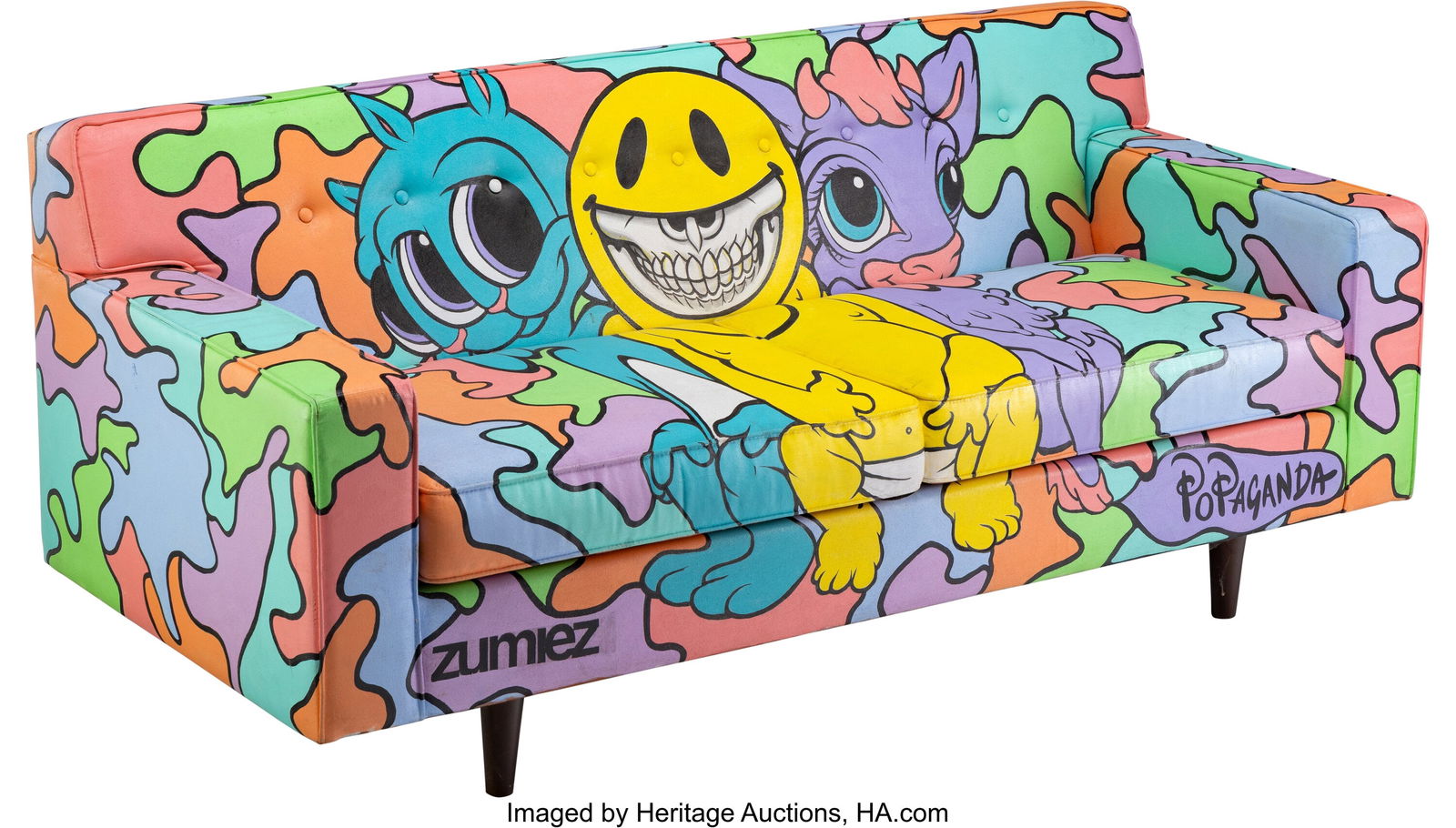 Ron English (b. 1959) POPaganda Couch, 2015 Acry (1 of 4)