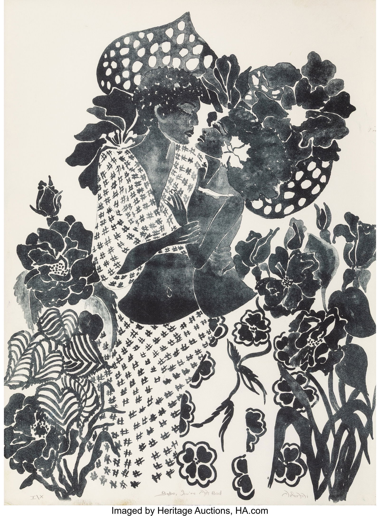 Nefertiti Goodman (b. 1950) Babe, You're Not Bad (1 of 2)