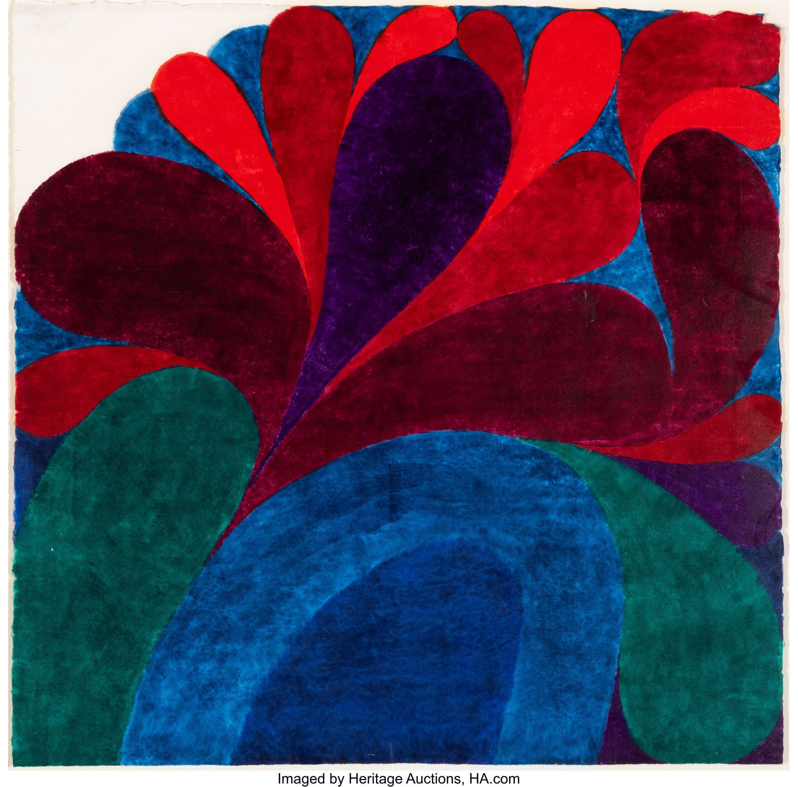 Carol Summers (1925-2016) Flowering Landscape, 1 (1 of 3)