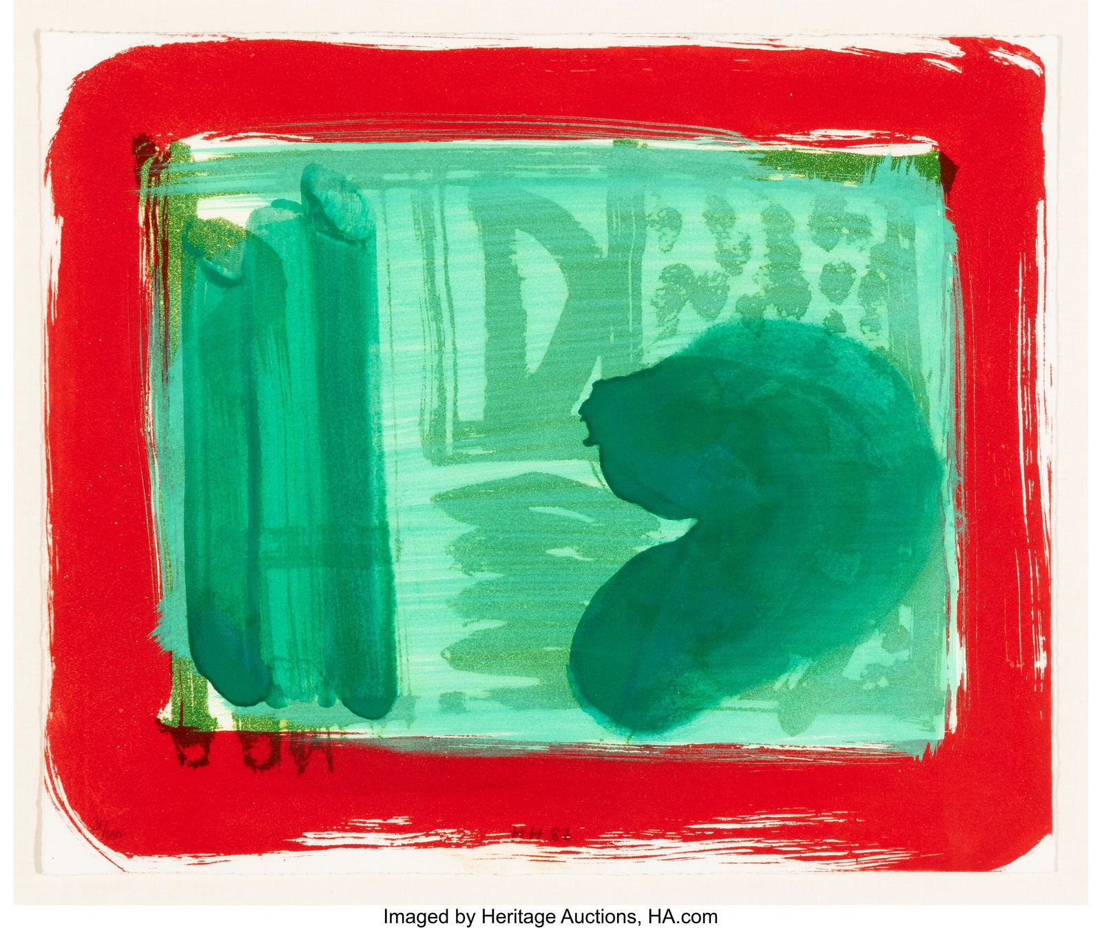 Howard Hodgkin (1932-2017) The Green Room, 1986 (1 of 3)