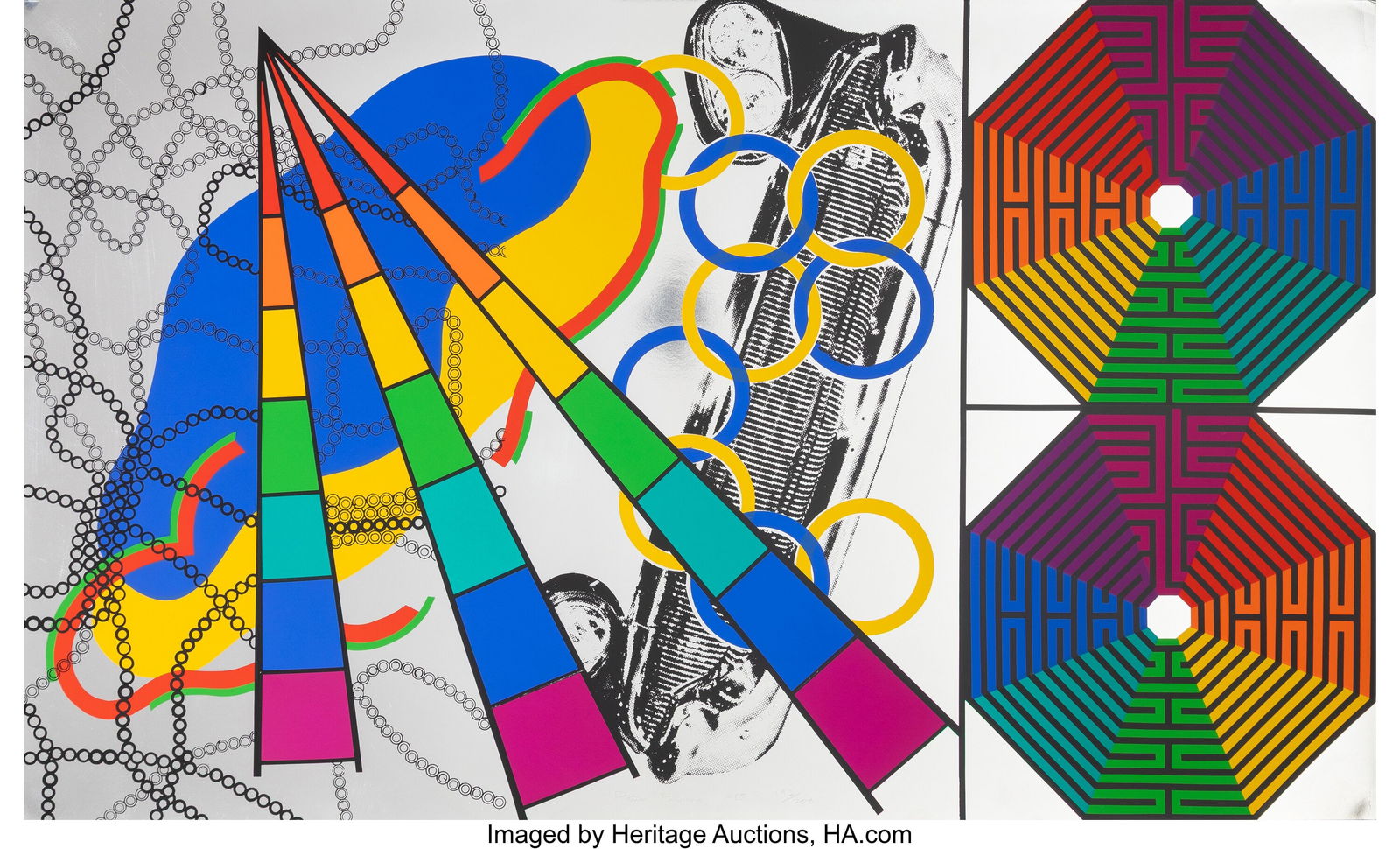 Peter Phillips (b. 1939) Custom Print III, from (1 of 2)