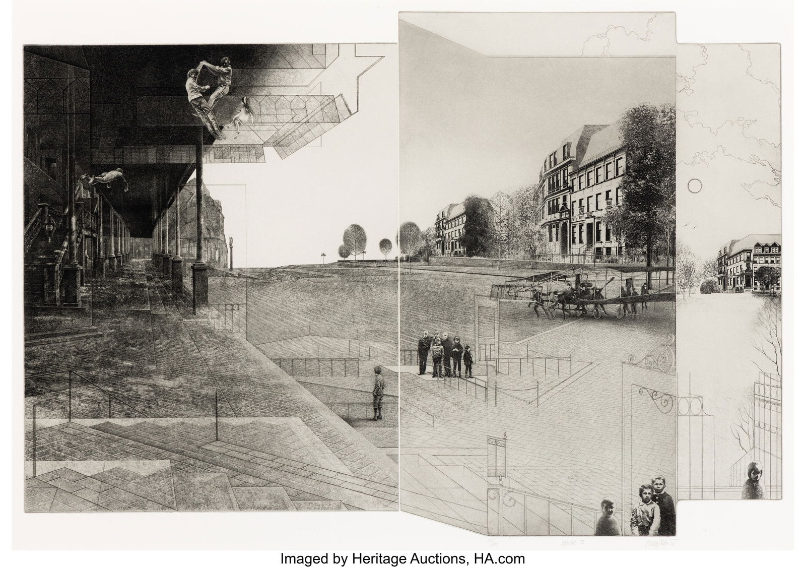 Peter Milton (b. 1930) Passage IV, 1973 Etching: Peter Milton (b. 1930) Passage IV, 1973 Etching and engraving on wove paper 29-1/4 x 41-3/8 inches (74.3 x 105.1 cm) (sheet) Ed.