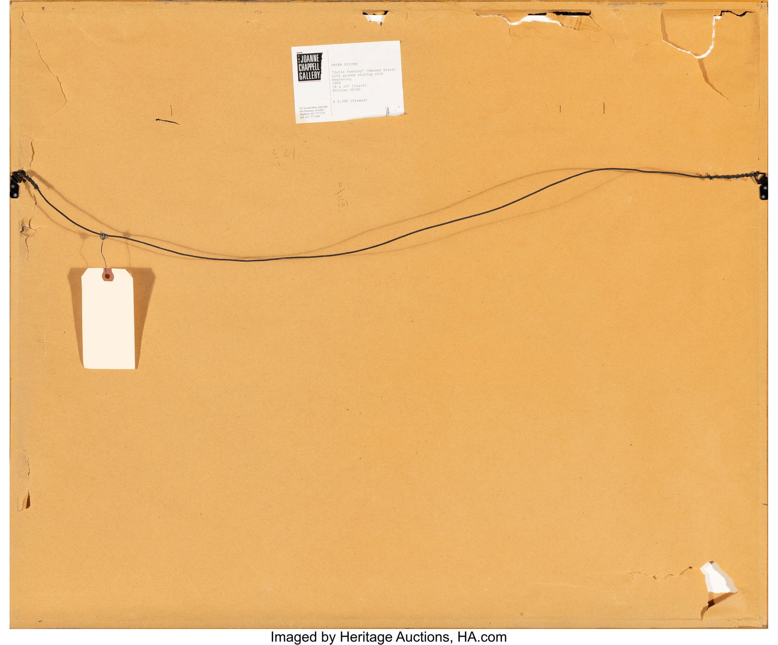 Peter Milton (b. 1930) Julia Passing (Second Sta - 3