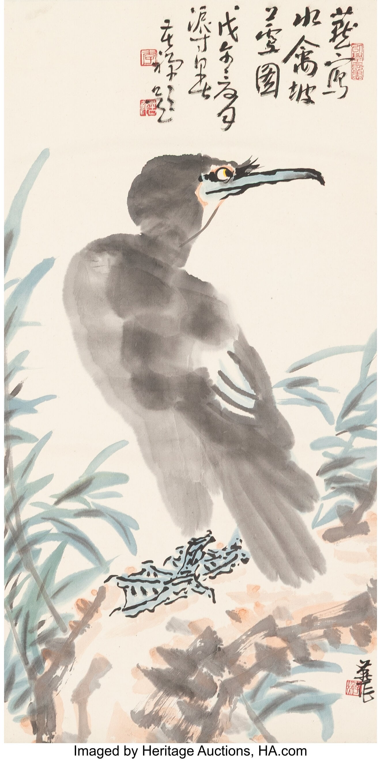 Attributed to Li Yan (Chinese, b. 1943) and Li K (1 of 2)