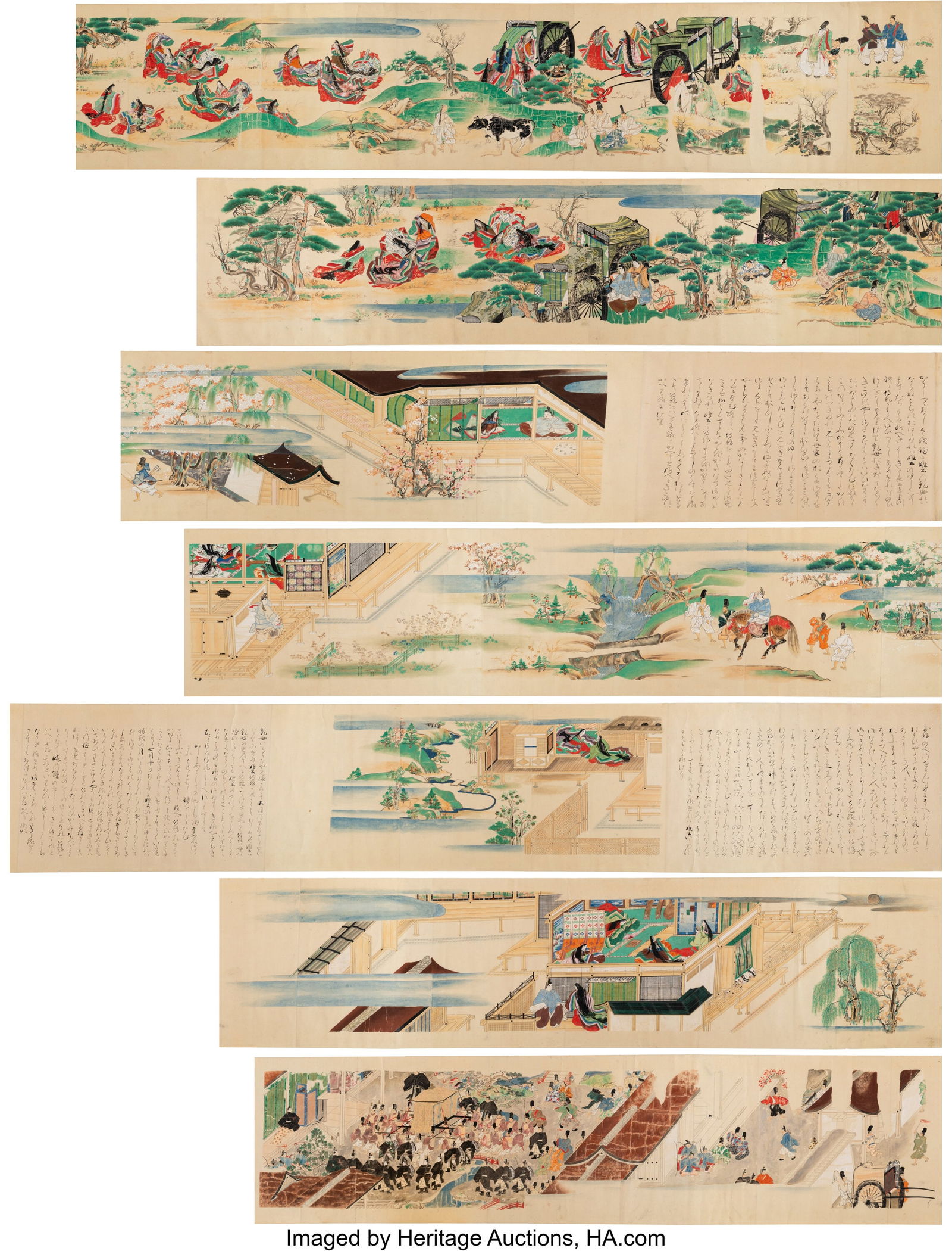 Anonymous (Japanese, 19th century) Excert from t (1 of 10)