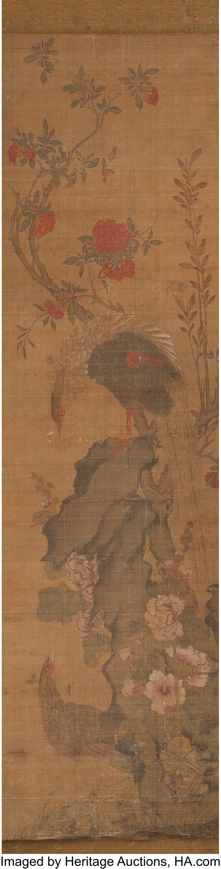 Anonymous (Chinese, 19th century) Pheasants and (1 of 2)