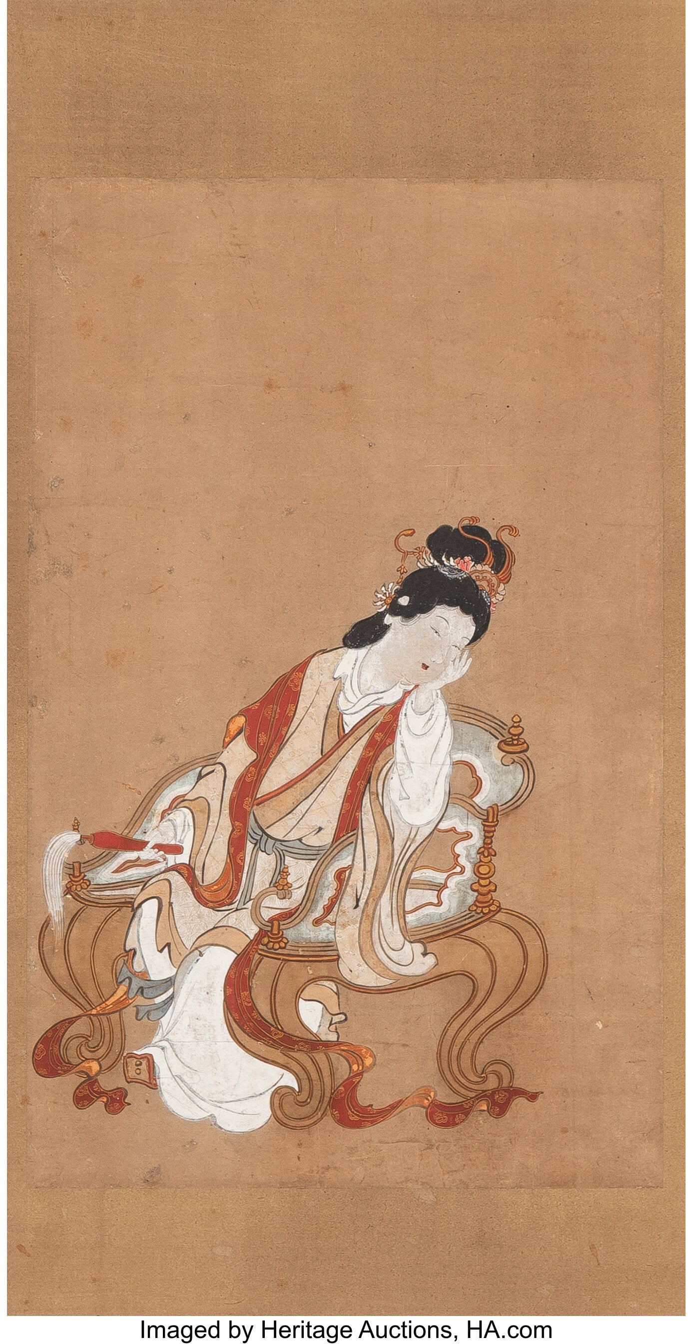 Anonymous (Japanese, 19th century) Lounging Cele (1 of 2)