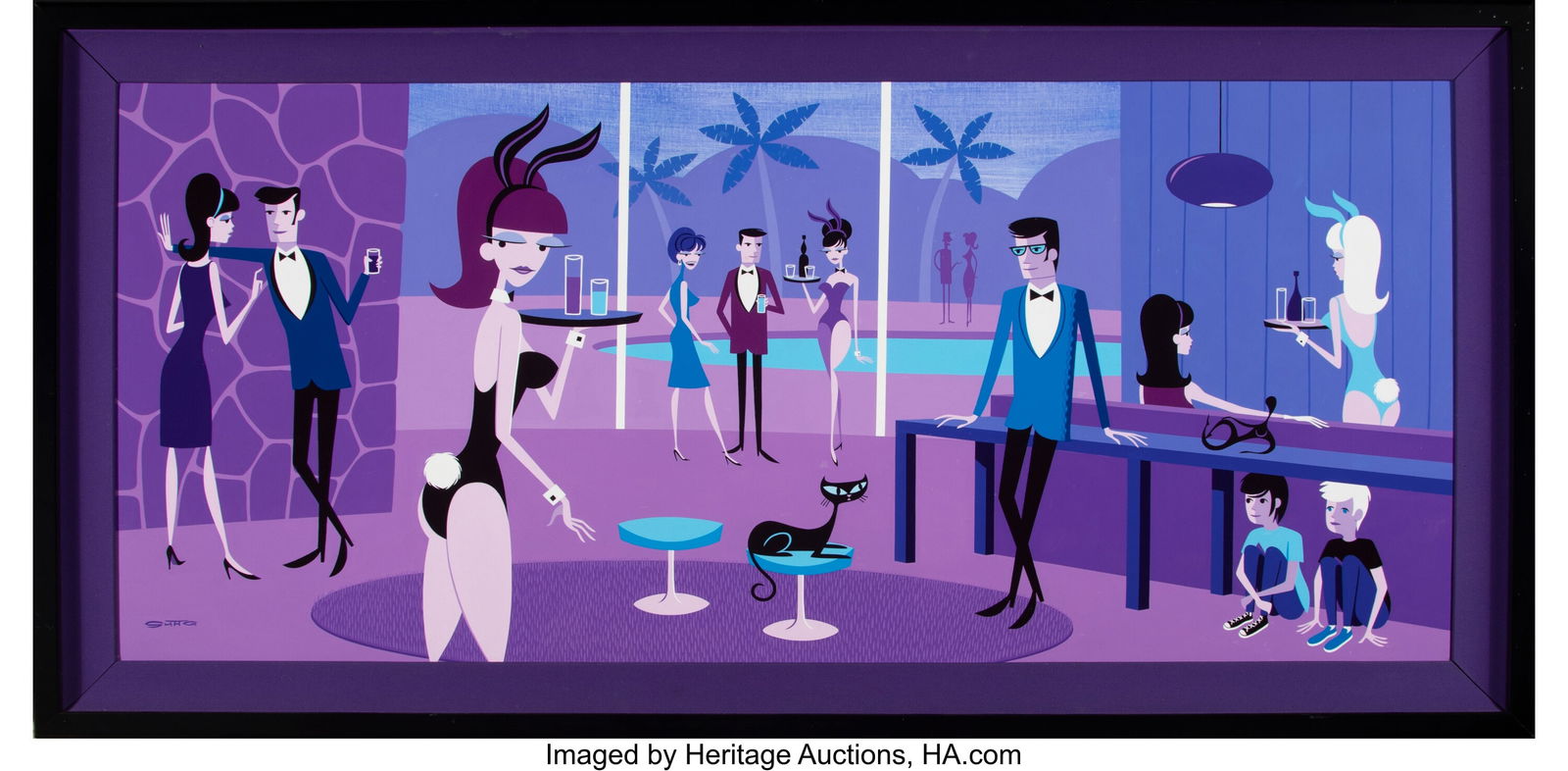 SHAG (b. 1962) Two Hours Past Bedtime, 2010 Acry - 2