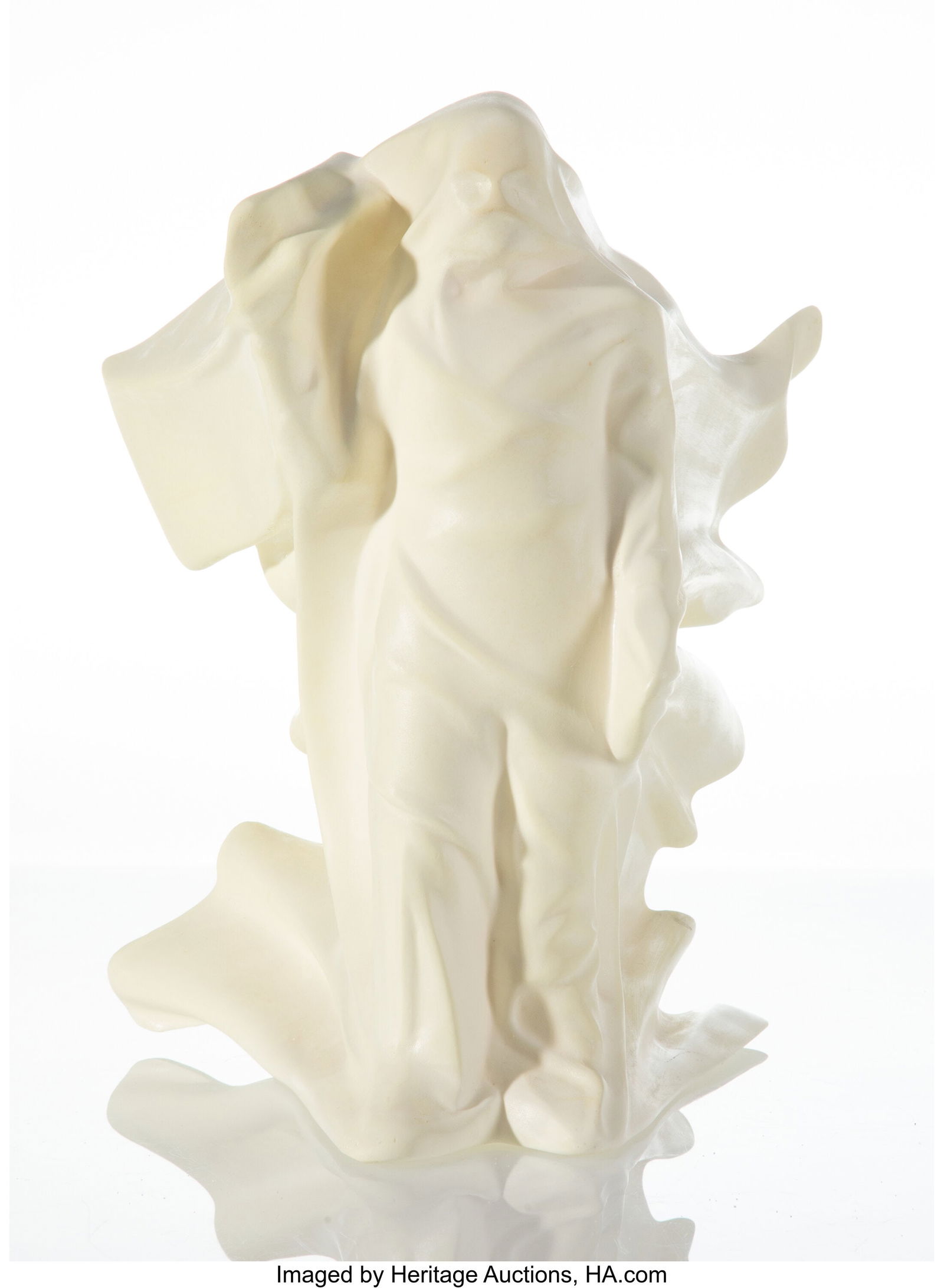 Daniel Arsham (b. 1980) Hollow Figure, 2018 Cast: Daniel Arsham (b. 1980) Hollow Figure, 2018 Cast resin 12-1/2 x 10 x 13-1/2 inches (31.8 x 25.4 x 34.3 cm) Edition of 500 Produced by Arsh