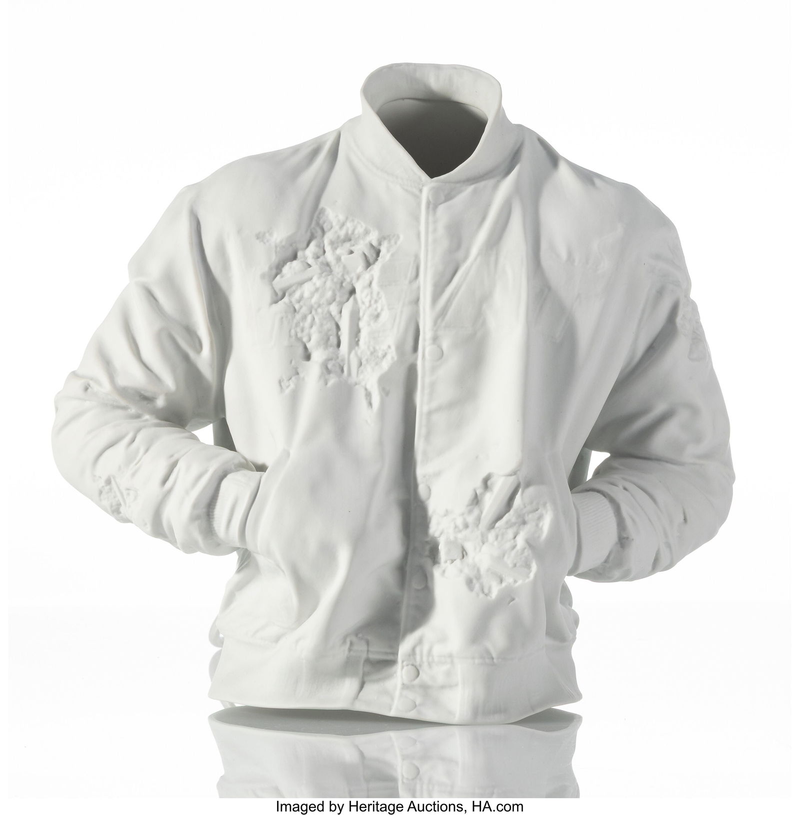 Daniel Arsham (b. 1980) Eroded Jacket, 2020 Porc (1 of 3)