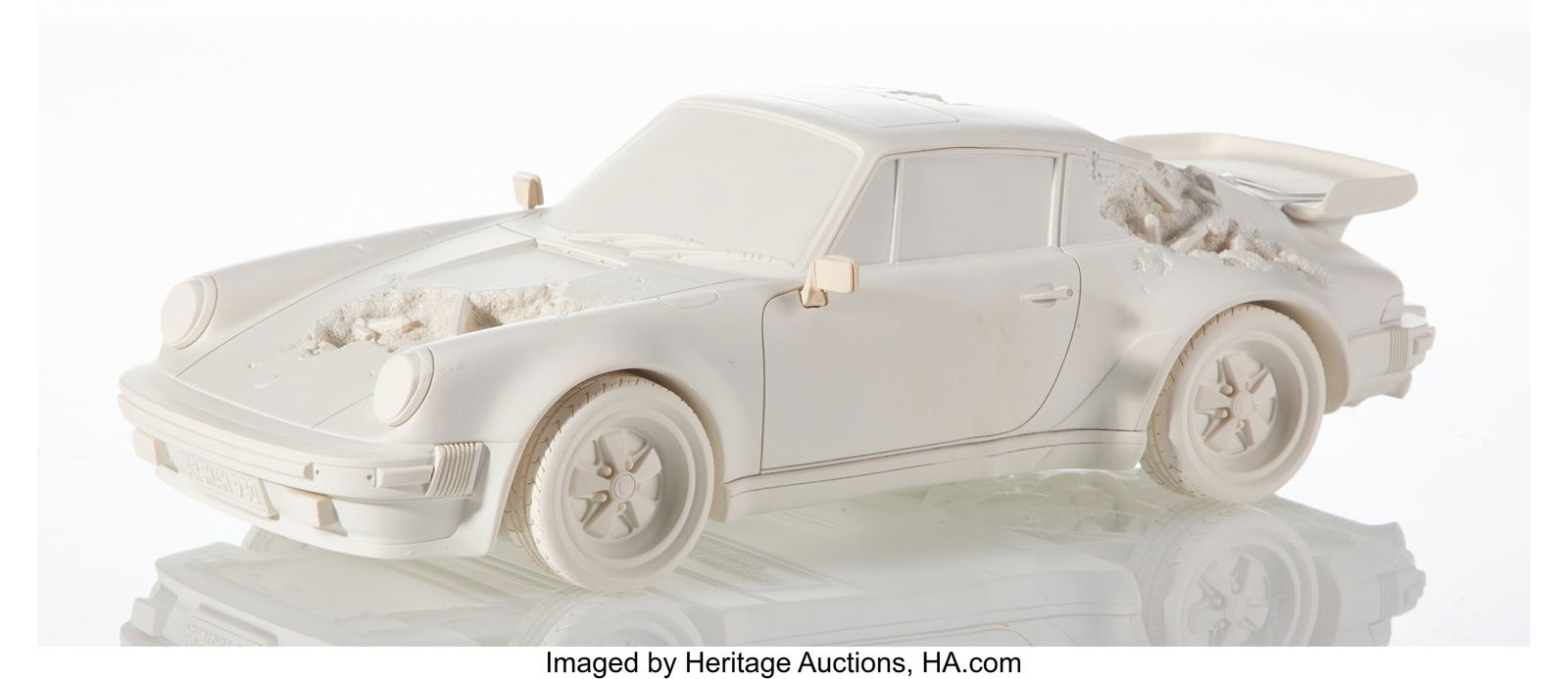 Daniel Arsham (b. 1980) Eroded Porsche 911 Turbo (1 of 3)