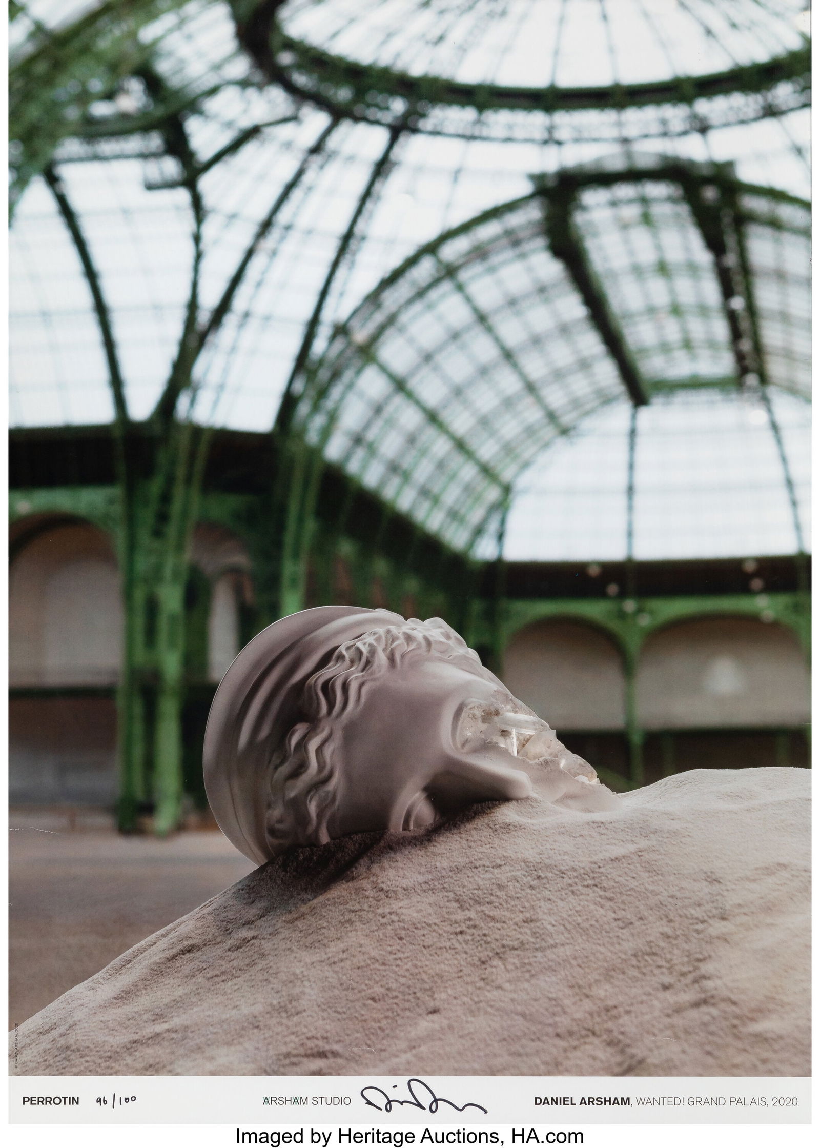 Daniel Arsham (b. 1980) Wanted! Grand Palais, 20 (1 of 2)