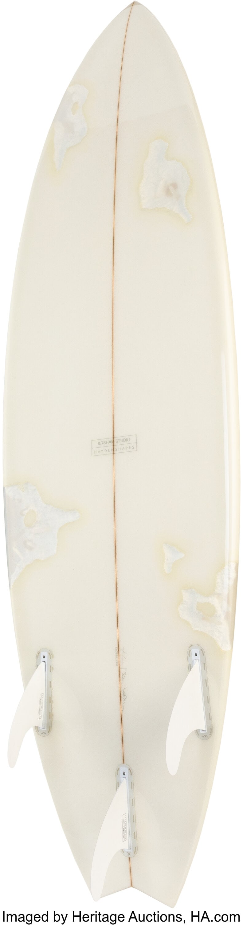 Daniel Arsham (b. 1980) Eroded Surfboard, 2021 R (1 of 3)