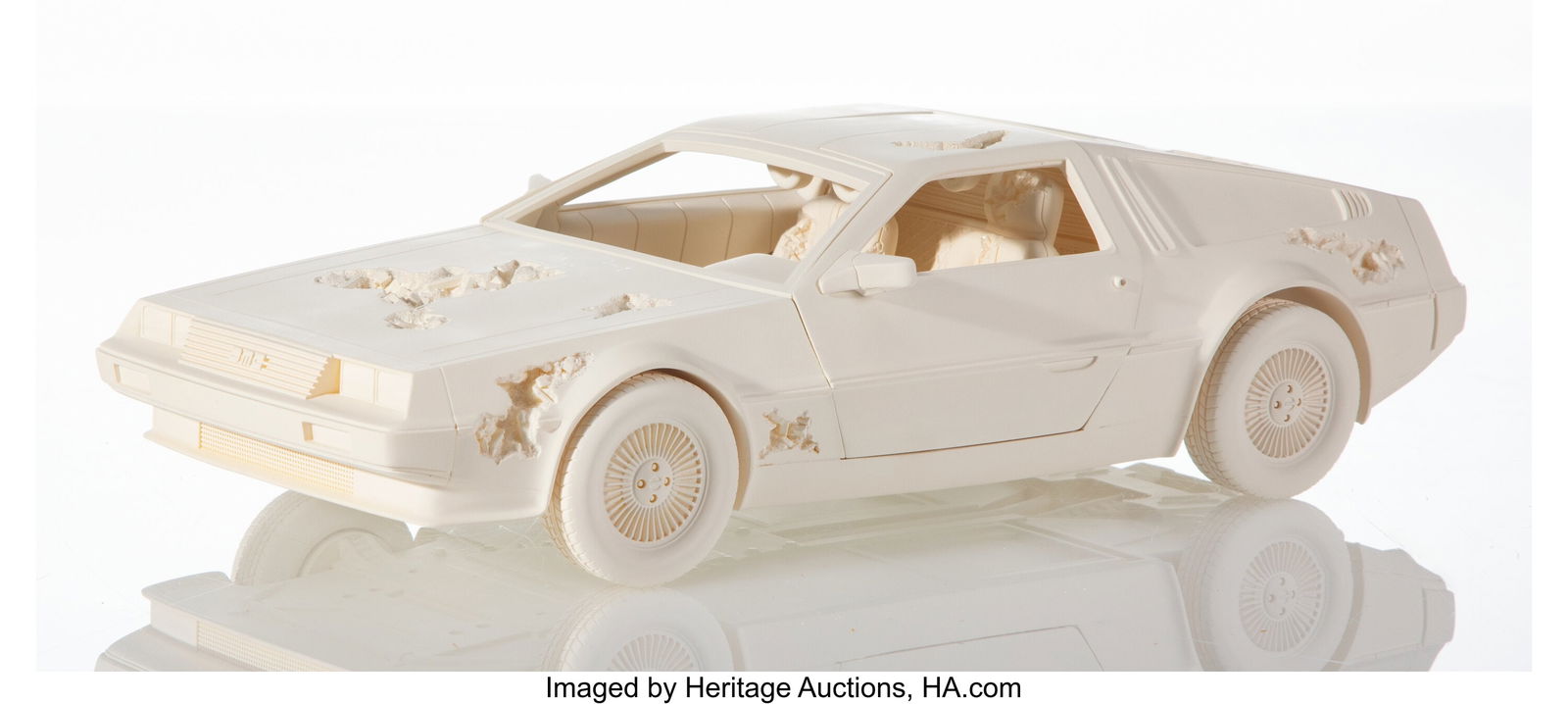Daniel Arsham (b. 1980) Eroded DeLorean, 2021 Re (1 of 2)