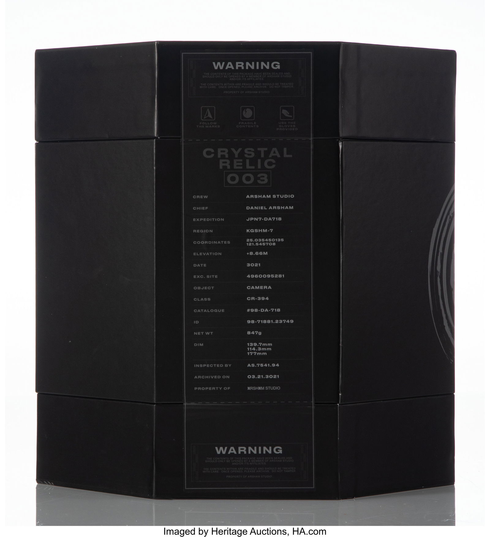 Daniel Arsham (b. 1980) Crystal Relic 003, 2021 - 3