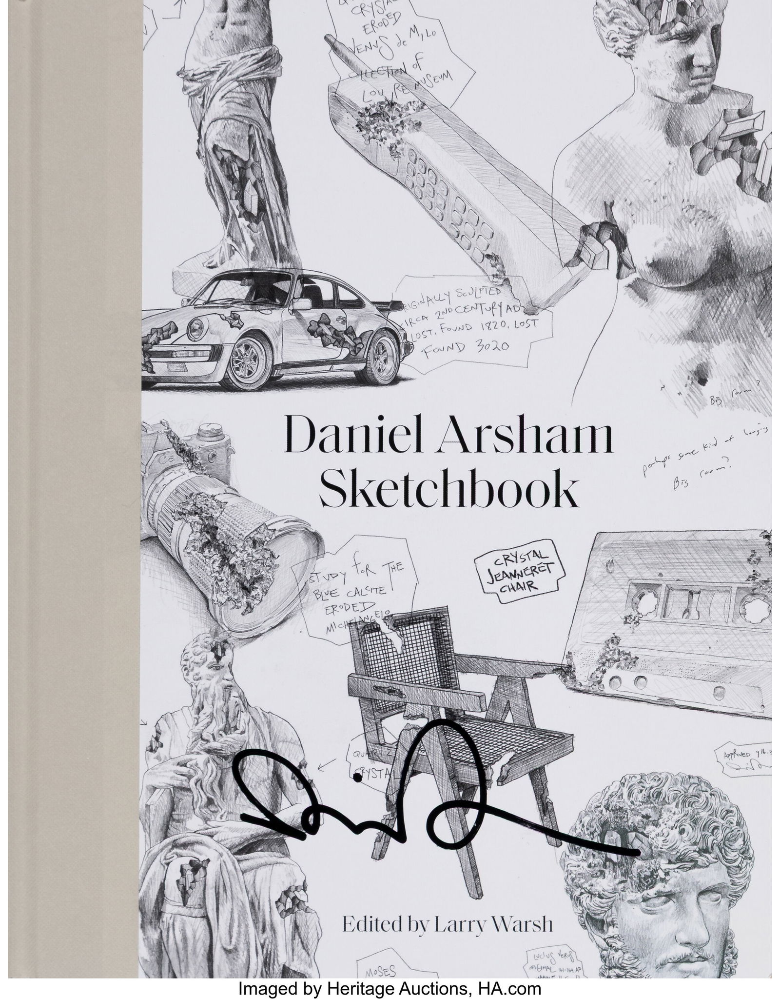 Daniel Arsham (b. 1980) Sketchbook, 2022 Hardcov (1 of 4)