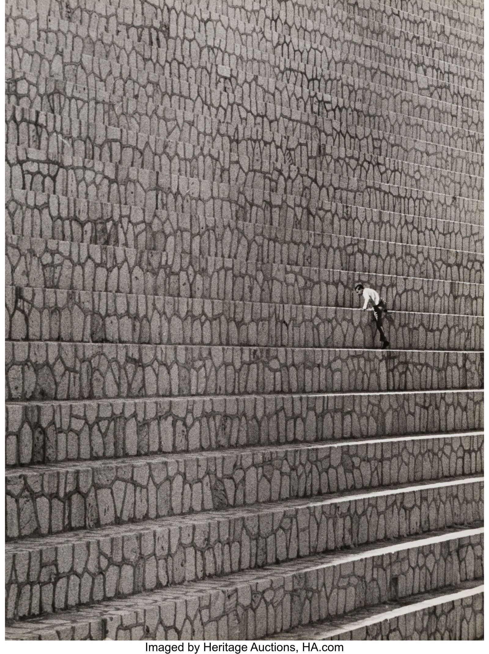 Alfred Eisenstaedt (American, 1898-1995) Water D: Alfred Eisenstaedt (American, 1898-1995) Water Dam, Marathon, Greece, 1934 Gelatin silver print 14 x 11 inches (image/sheet) Signed twice, inscrib