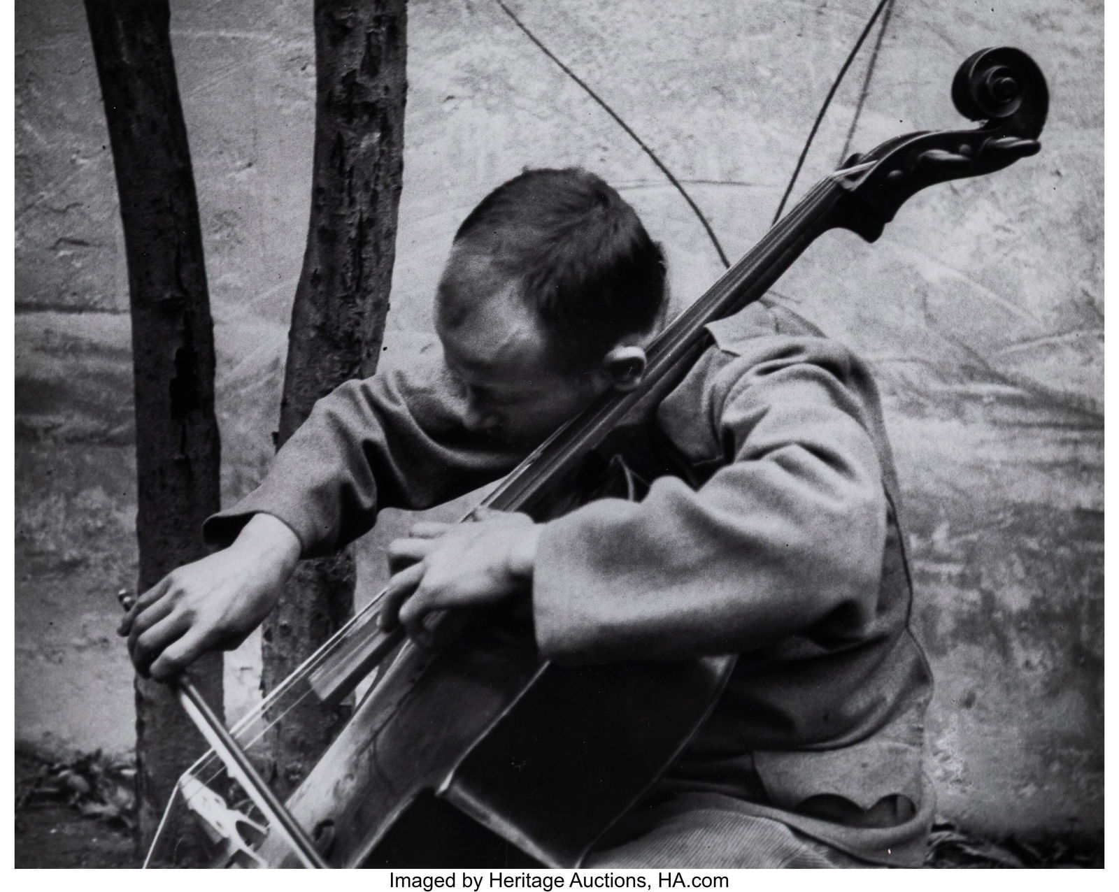 André Kertész (Hungarian, 1894-1985) The Draft: André Kertész (Hungarian, 1894-1985) The Drafted Gypsy, Esztergom, Hungary, October 23, 1916 Gelatin silver print, printed later 7-3/4 x