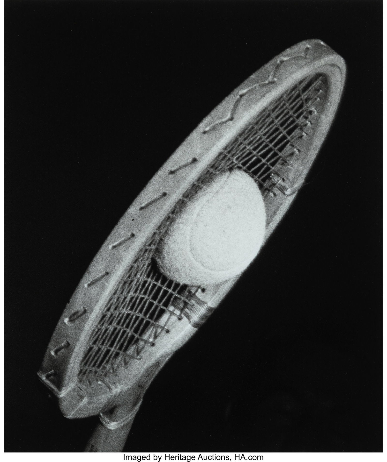 Dr. Harold Eugene Edgerton (American, 1903-1990): Dr. Harold Eugene Edgerton (American, 1903-1990) Tennis Ball Impact, 1935 Gelatin silver print 12 x 10 inches (30.5 x 25.4 cm) (image) 14