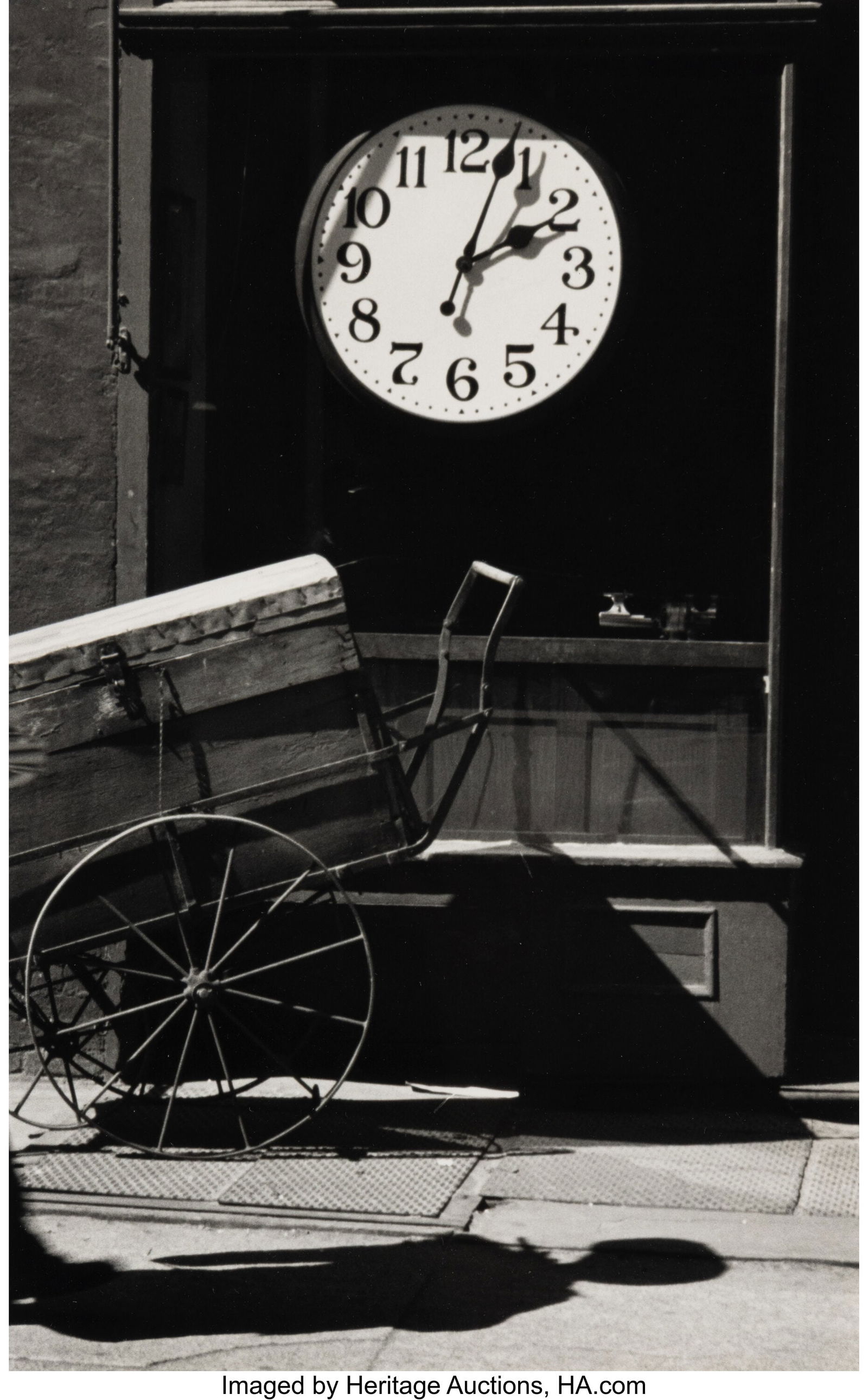 André Kertész (Hungarian, 1894-1985) Christoph: André Kertész (Hungarian, 1894-1985) Christopher Street, New York, 1950 Gelatin silver print 13-1/2 x 8-1/2 inches (34.3 x 21.6 cm&