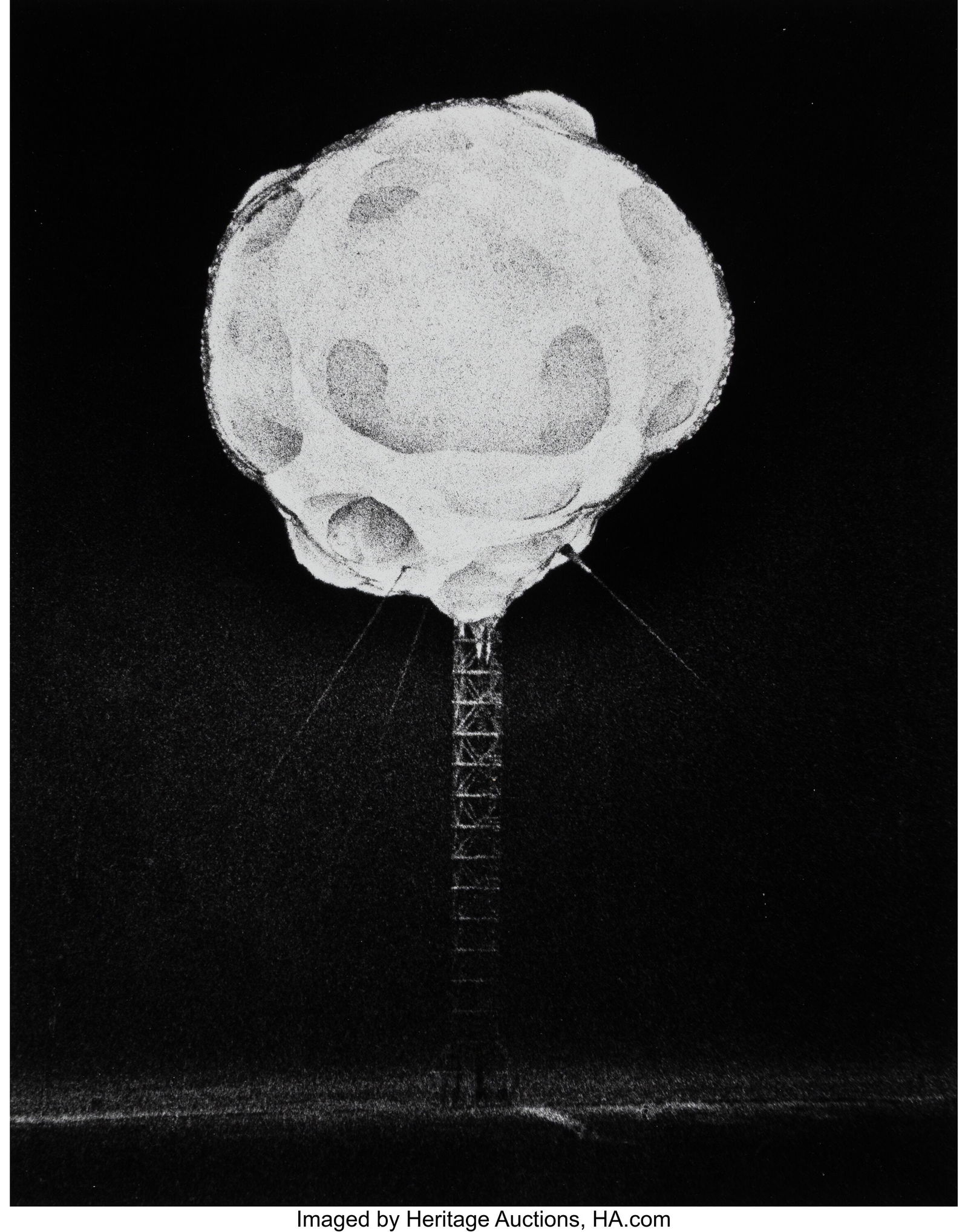 Dr. Harold Eugene Edgerton (American, 1903-1990): Dr. Harold Eugene Edgerton (American, 1903-1990) Atomic Bomb Explosion, circa 1952 Gelatin silver print, printed later 18 x 14-1/8 inches (45.7 x 35&
