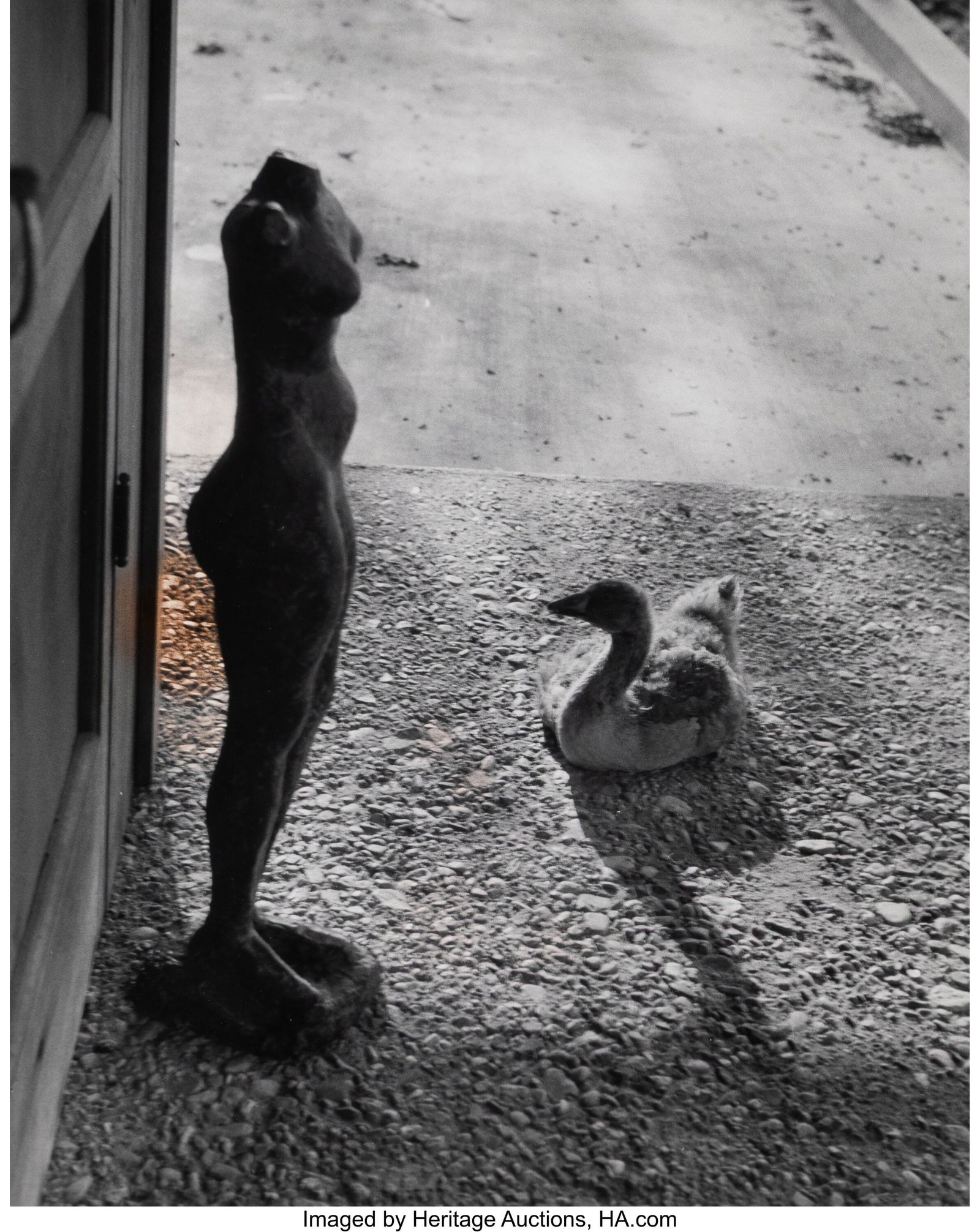 André Kertész (Hungarian, 1894-1985) Rencontre: André Kertész (Hungarian, 1894-1985) Rencontre, Texas, 1959 Gelatin silver print, printed later 13-3/8 x 10-5/8 inches (33.9 x 27&pe