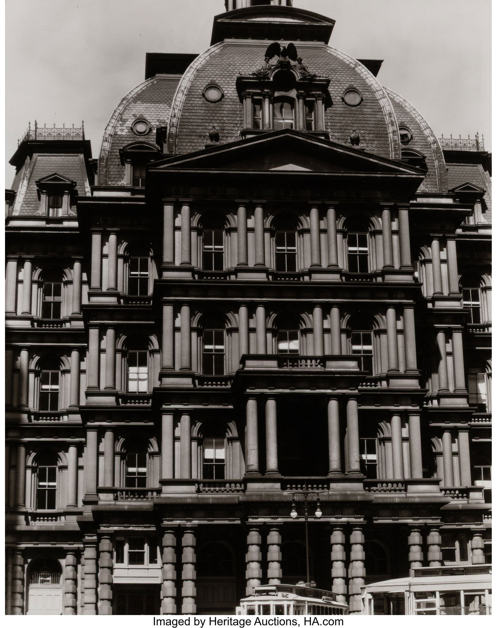 Ralph Steiner (American, 1899-1986) Old New York: Ralph Steiner (American, 1899-1986) Old New York Post Office, 1930 Gelatin silver print, printed 1980 9-1/2 x 7-1/2 inches (24.1 x 19.1 cm)