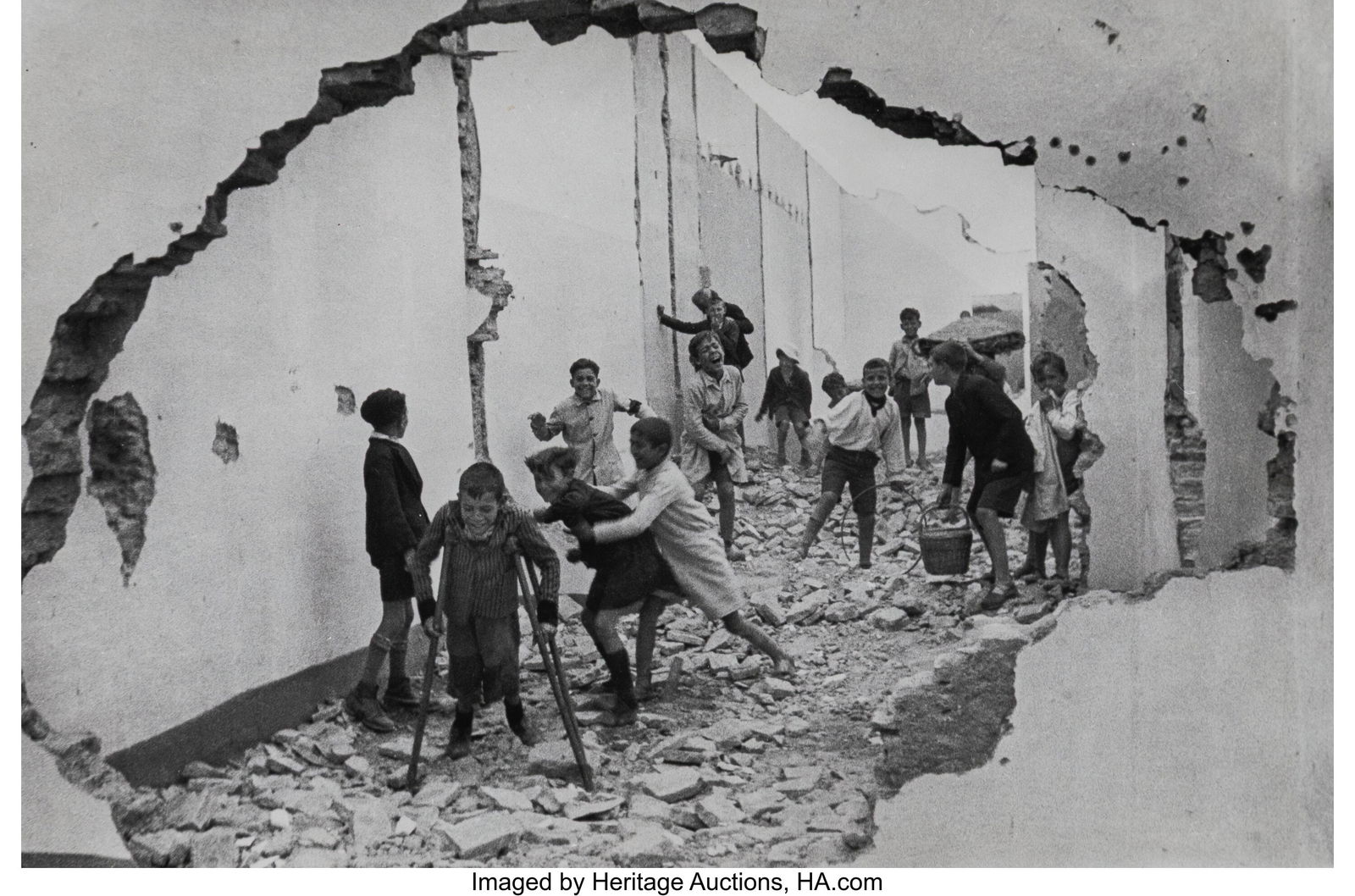 Henri Cartier-Bresson (French, 1908-2004) Sevill: Henri Cartier-Bresson (French, 1908-2004) Seville, 1933 Gelatin silver print, printed later 8 x 11-3/4 inches (20.3 x 29.8 cm) (image/s