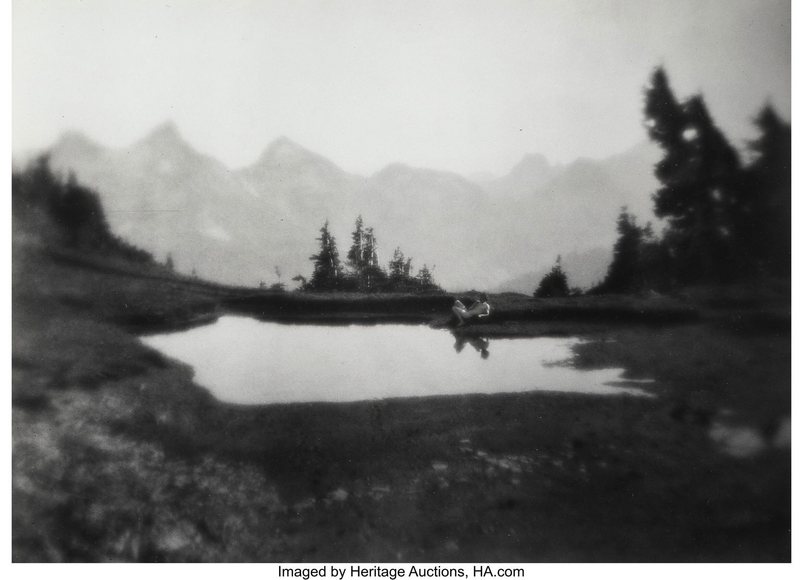 Imogen Cunningham (American, 1883-1976) On Mount: Imogen Cunningham (American, 1883-1976) On Mount Rainier, No. 2, 1915 Gelatin silver print, printed later 6-1/2 x 9 inches (16.5 x 22.9