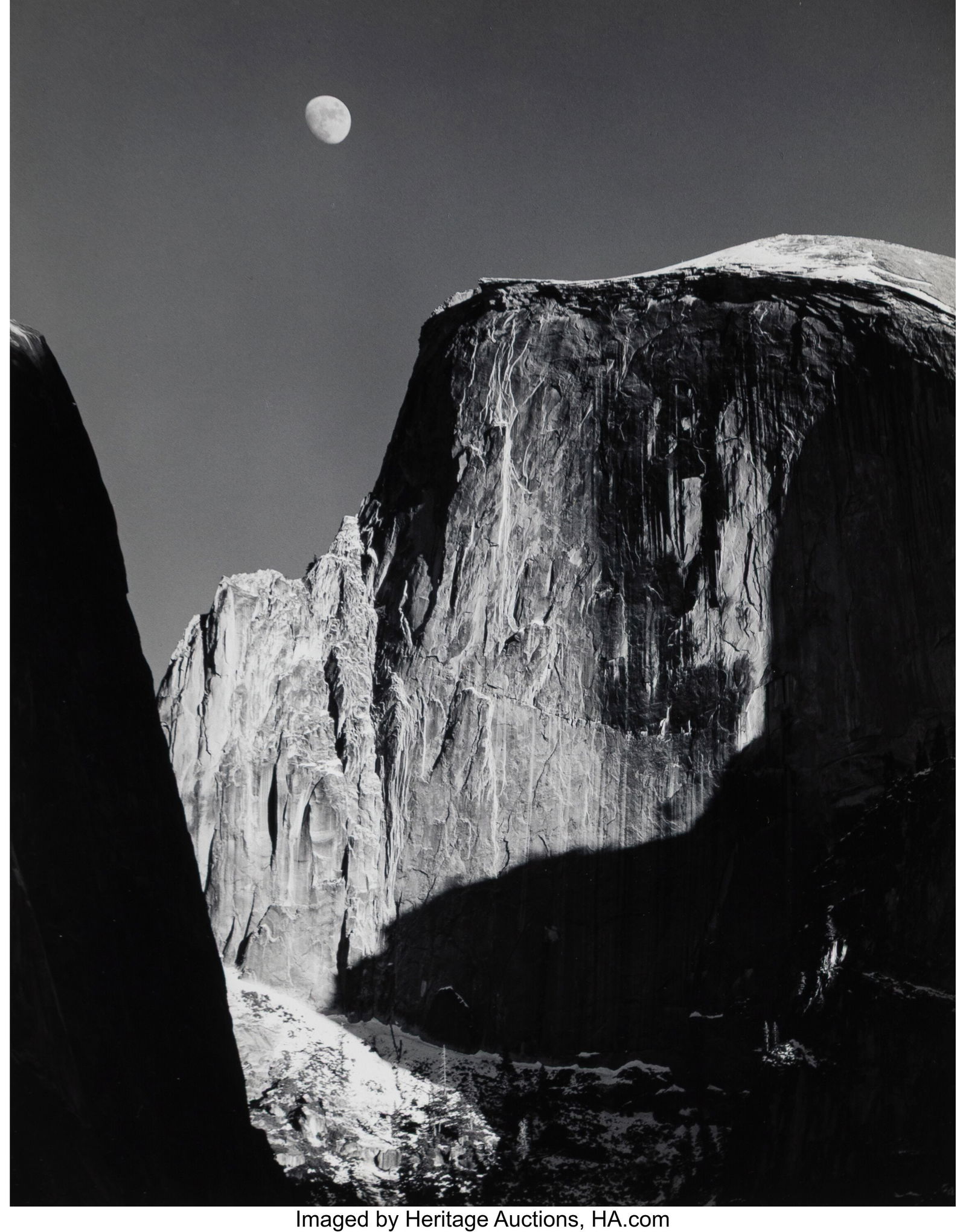 Ansel Adams (American, 1902-1984) Moon and Half (1 of 3)