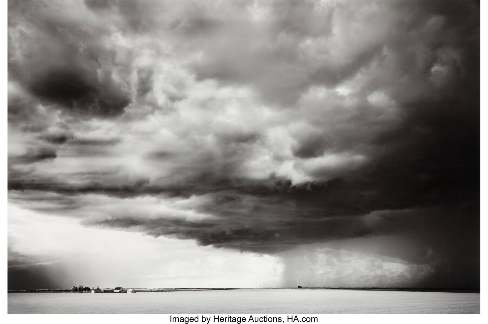 Mitch Dobrowner (American, b. 1956) Farm, Inman,: Mitch Dobrowner (American, b. 1956) Farm, Inman, Kansas, 2010 Digital pigment print 13-1/4 x 19-1/4 inches (33.7 x 48.9 cm) &lp