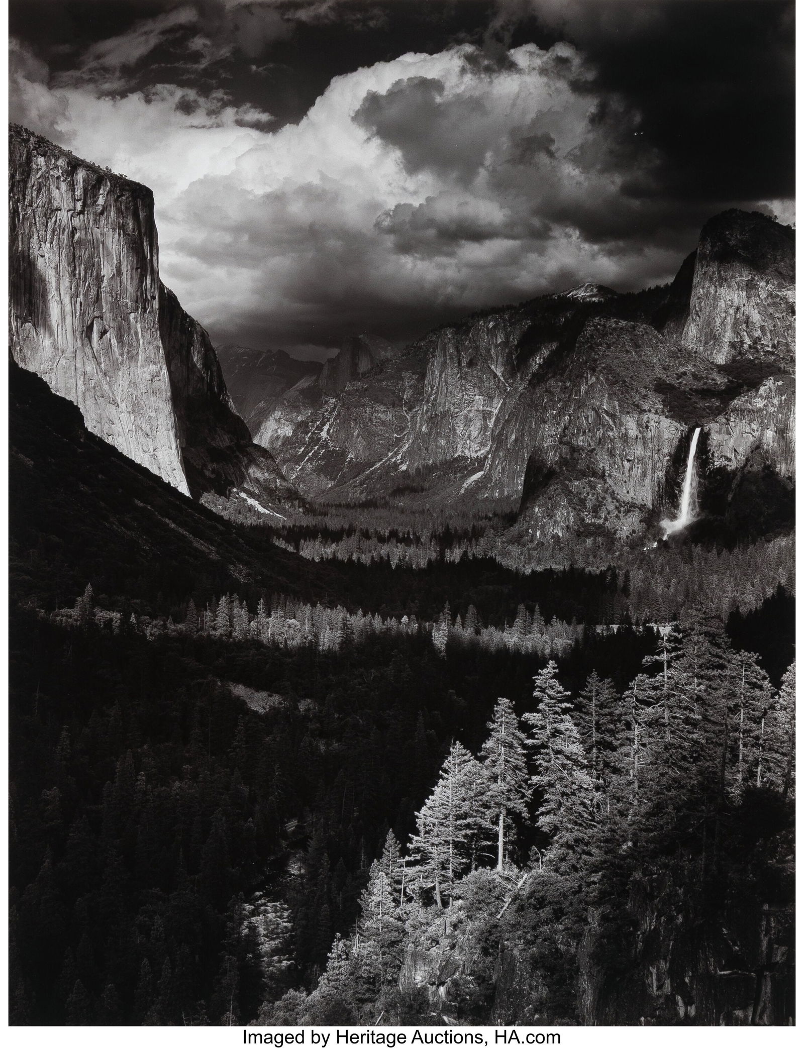 Ansel Adams (American, 1902-1984) Thunderstorm, (1 of 6)