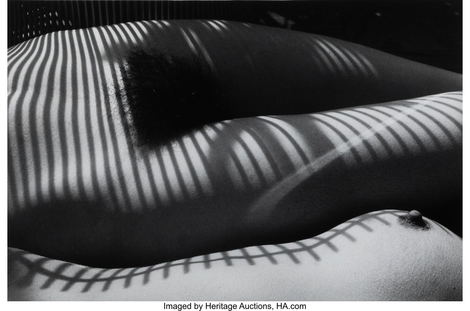 Lucien Clergue (French, 1934-2014) U.N. Nude, Ne: Lucien Clergue (French, 1934-2014) U.N. Nude, New York, 1979 Gelatin silver print 9-1/2 x 14-1/2 inches (24.1 x 36.8 cm) &lpar