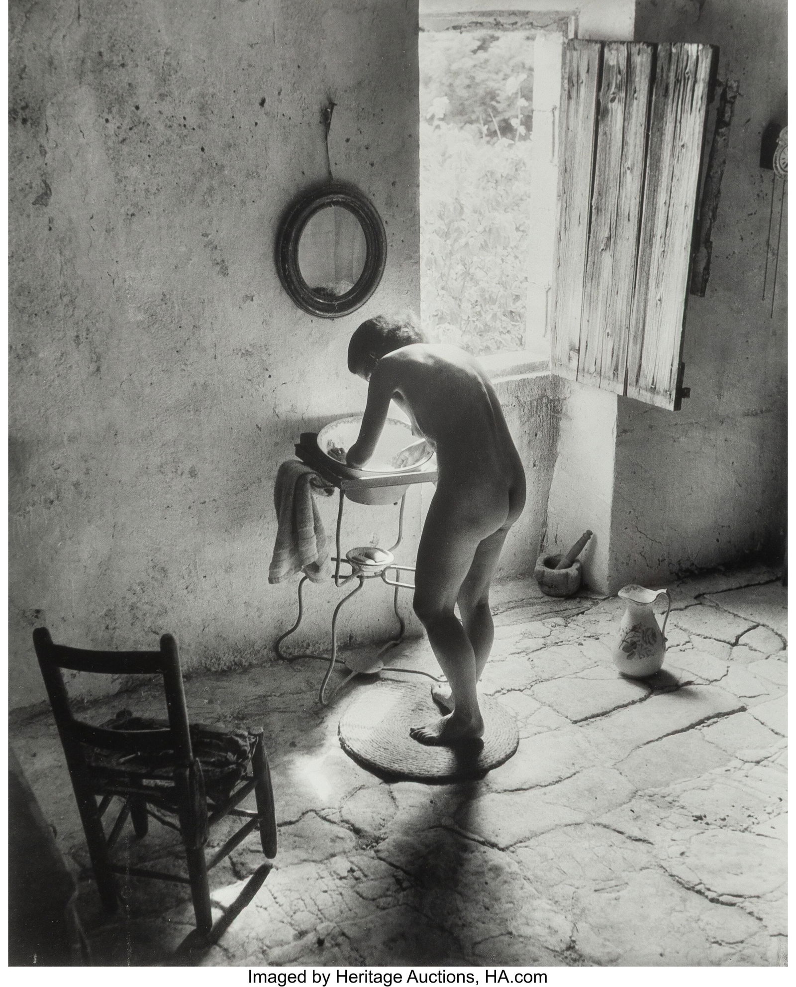 Willy Ronis (French, 1910-2009) Nu Provençal, G: Willy Ronis (French, 1910-2009) Nu Provençal, Gordes, 1949 Gelatin silver print, printed 2001 10-3/4 x 8-5/8 inches (27.3 x 21.9 cm&
