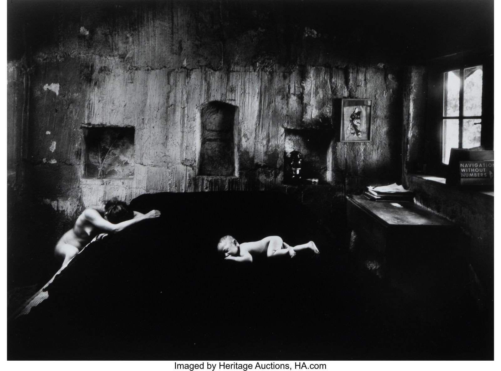 Wynn Bullock (American, 1902-1975) Navigation wi: Wynn Bullock (American, 1902-1975) Navigation without Numbers, 1957 Gelatin silver print on Kodak paper, printed later 6-1/2 x 8-3/4 inches (16.5 x 22&p