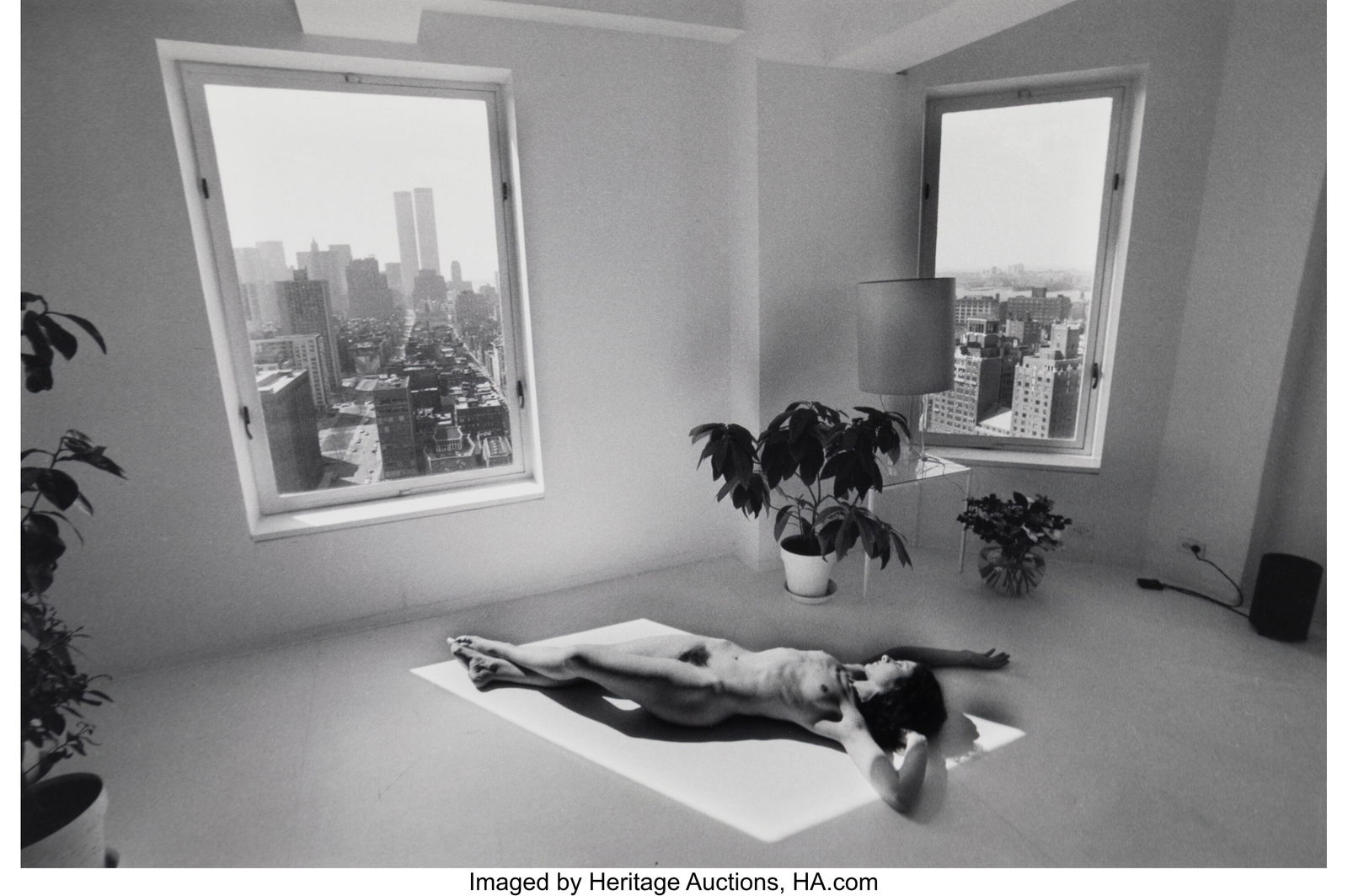 Lucien Clergue (French, 1934-2014) Primavera in: Lucien Clergue (French, 1934-2014) Primavera in New York, 1976 Gelatin silver print 9-1/2 x 14 inches (24.1 x 35.6 cm) (image) 11 x 15-1&sol