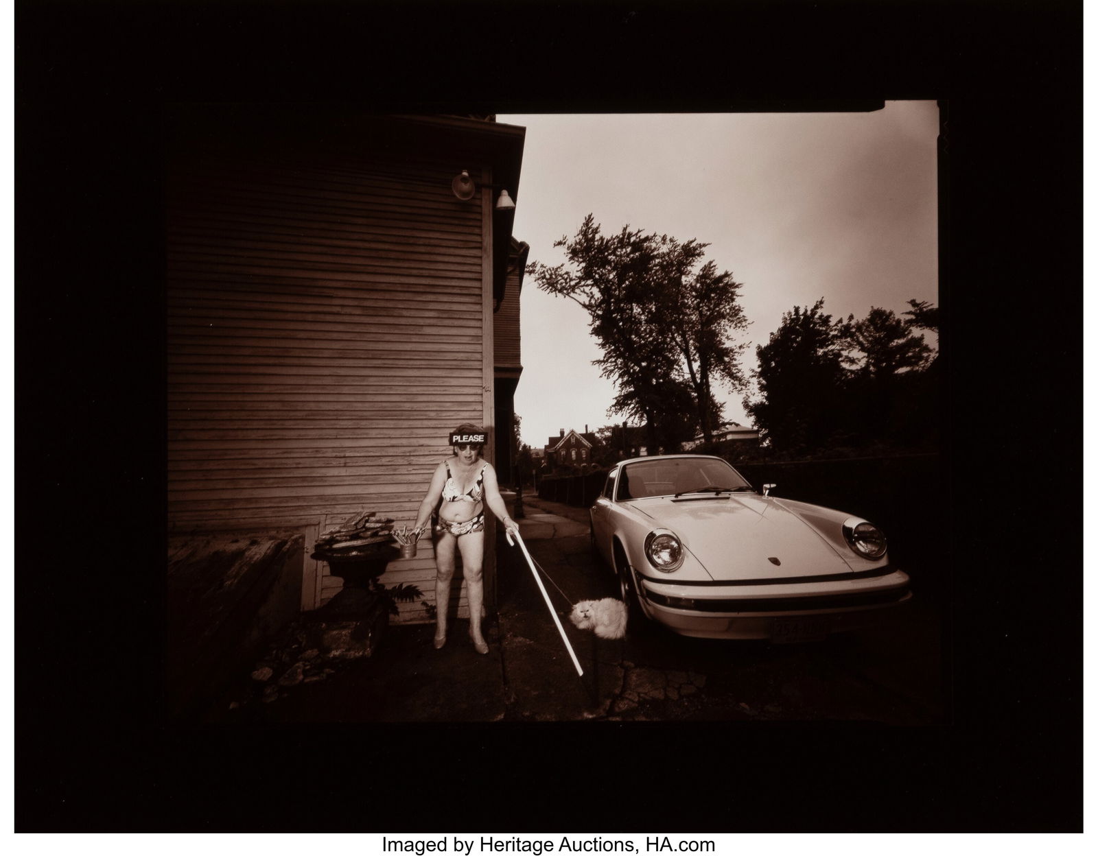 Les Krims (American, b. 1943) Please (11 works),: Les Krims (American, b. 1943) Please (11 works), 1978 Toned gelatin silver prints 7-3/4 x 9-3/4 inches (19.7 x 24.8 cm) (ima