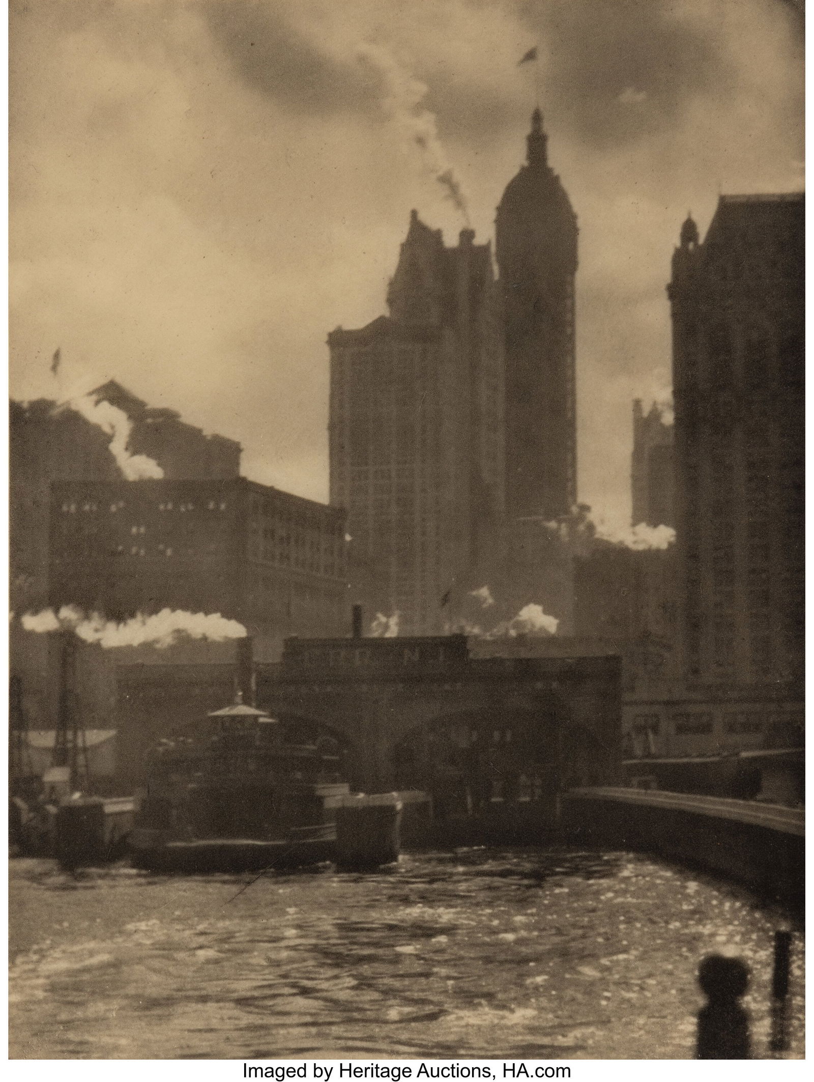 Alfred Stieglitz (American, 1864-1946) The City (1 of 5)