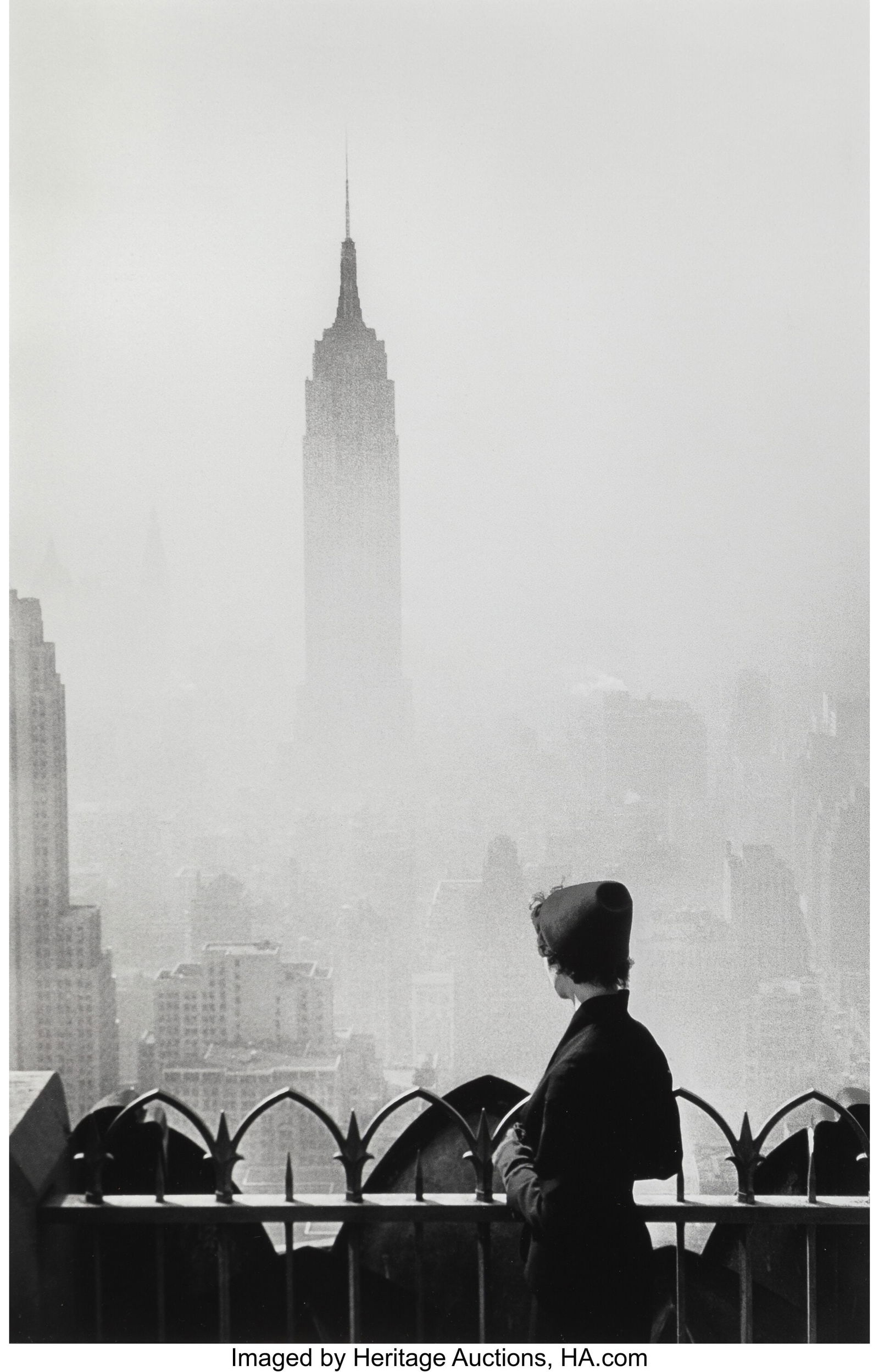 Elliott Erwitt (American, 1928-2023) New York Ci: Elliott Erwitt (American, 1928-2023) New York City, 1955 Gelatin silver print, printed later 17-1/2 x 11-1/4 inches (44.5 x 28.7 cm) (i