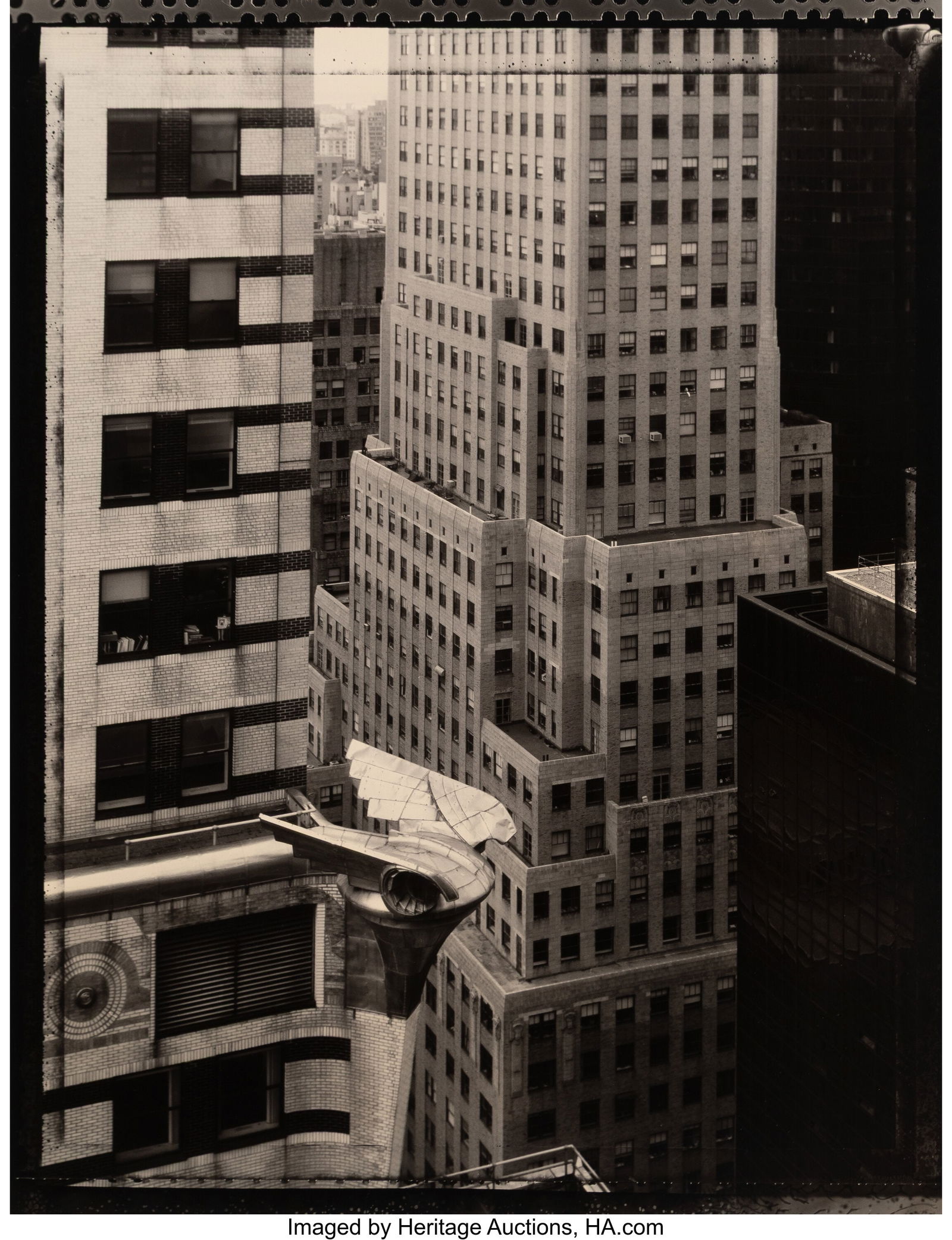 Tom Baril (American, b. 1952) Chrysler Building: Tom Baril (American, b. 1952) Chrysler Building (Detail), New York, 1995 Gelatin silver print 23-1/8 x 17-3/4 inches (58.8 x 45.