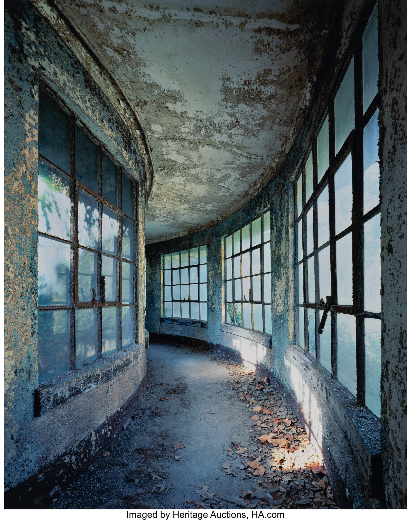 Stephen Wilkes (American, b. 1957) Ellis Island,: Stephen Wilkes (American, b. 1957) Ellis Island, Corridor 9, circa 2000 Dye bleach print 23 x 18-1/4 inches (58.4 x 46.4 cm) (image&