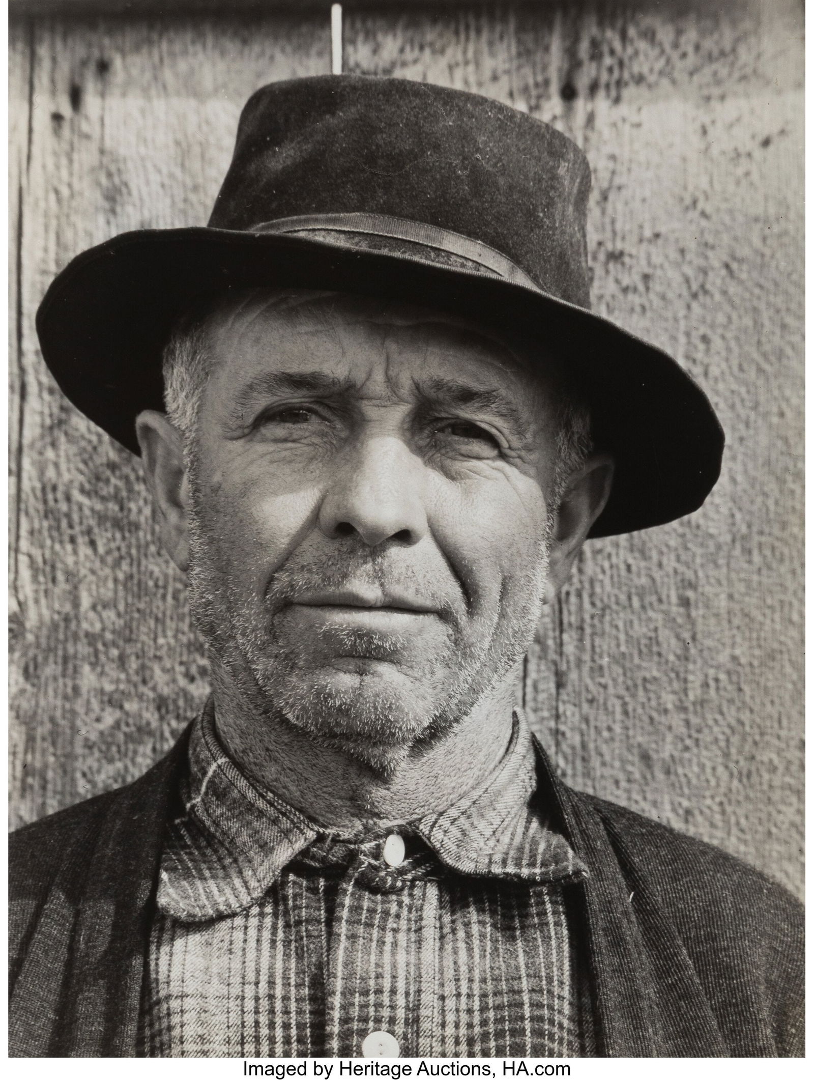 Arthur Rothstein (American, 1915-1985) Sheepherd: Arthur Rothstein (American, 1915-1985) Sheepherder, Dangberg Ranch, Douglas County, Nevada, March, 1940 Gelatin silver print, ferrotyped 13-1/2