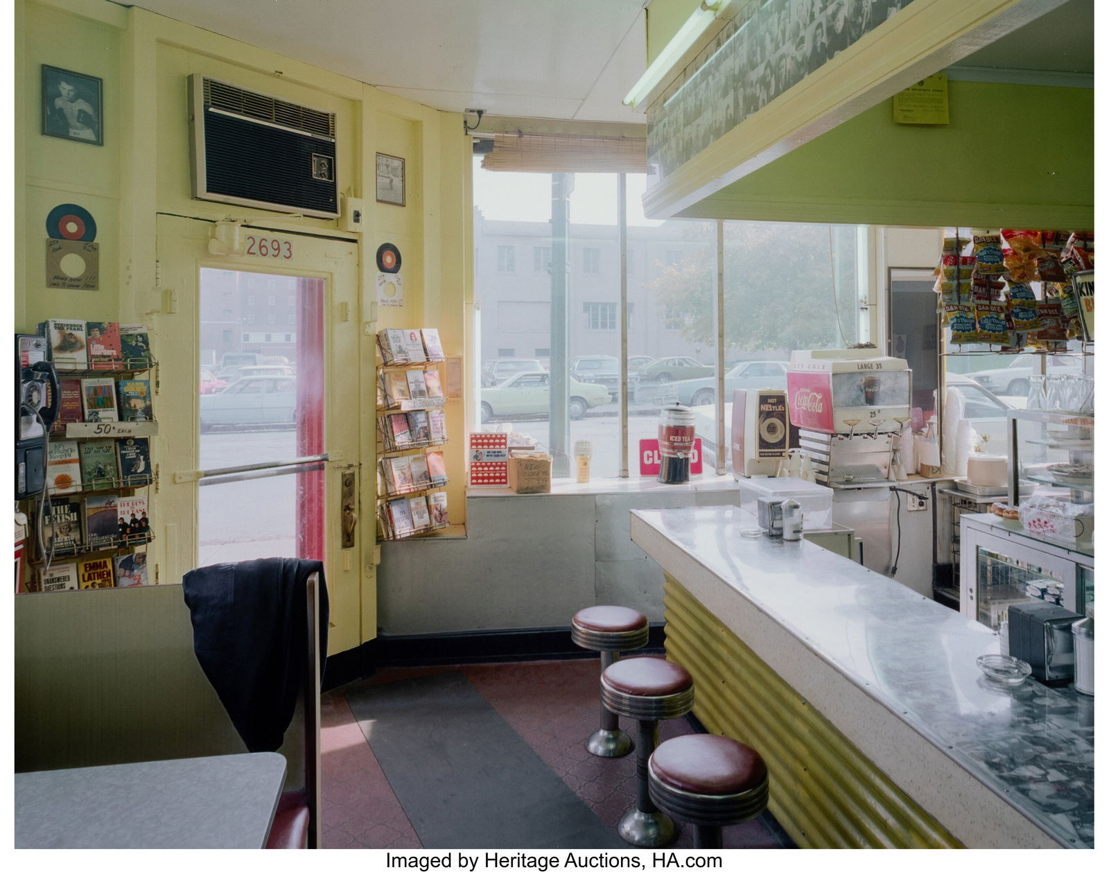 Stephen Shore (American, b. 1947) Texas Hots, 26: Stephen Shore (American, b. 1947) Texas Hots, 2693 South Park Avenue, Lackawanna, New York, October 25, 1977 Digital pigment print 17-1/2 x 22-