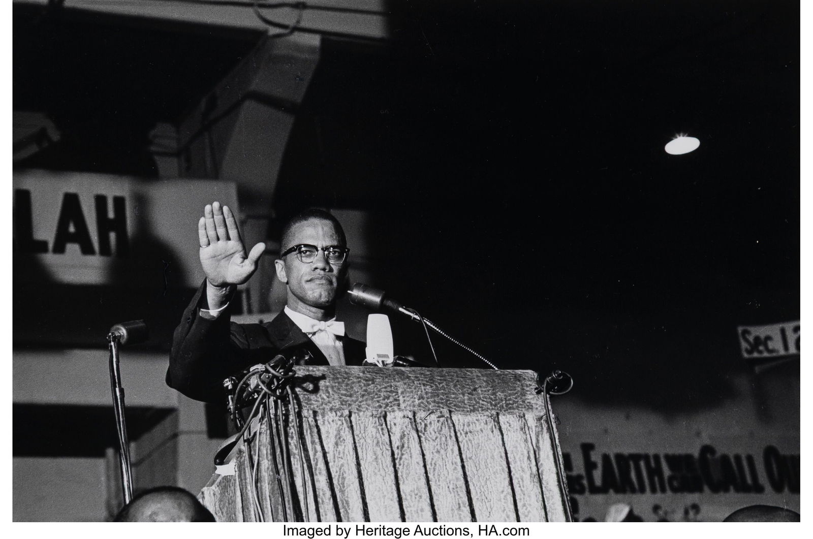 Eve Arnold (American, 1913-2012) Malcolm X, 1961 (1 of 3)