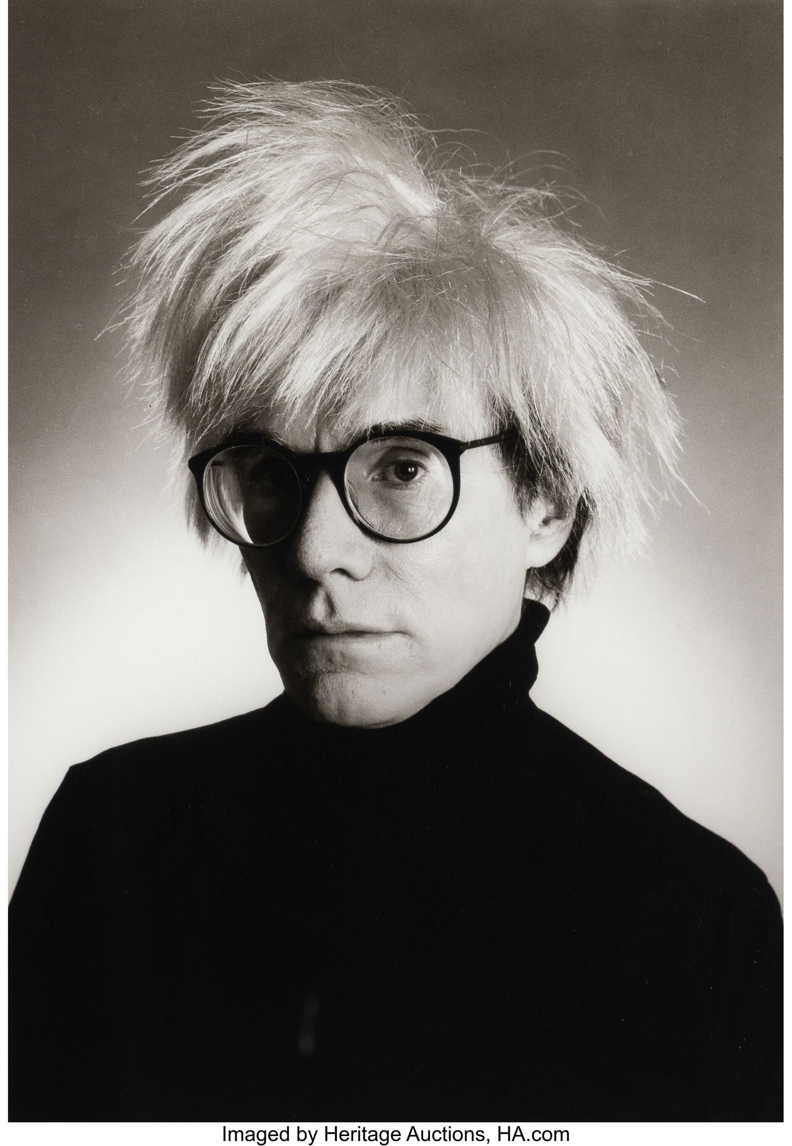 Christopher Makos (American, b. 1948) Andy Warho: Christopher Makos (American, b. 1948) Andy Warhol, 1981 Gelatin silver print 9 x 6-1/2 inches (22.9 x 16.5 cm) (image) Signed,